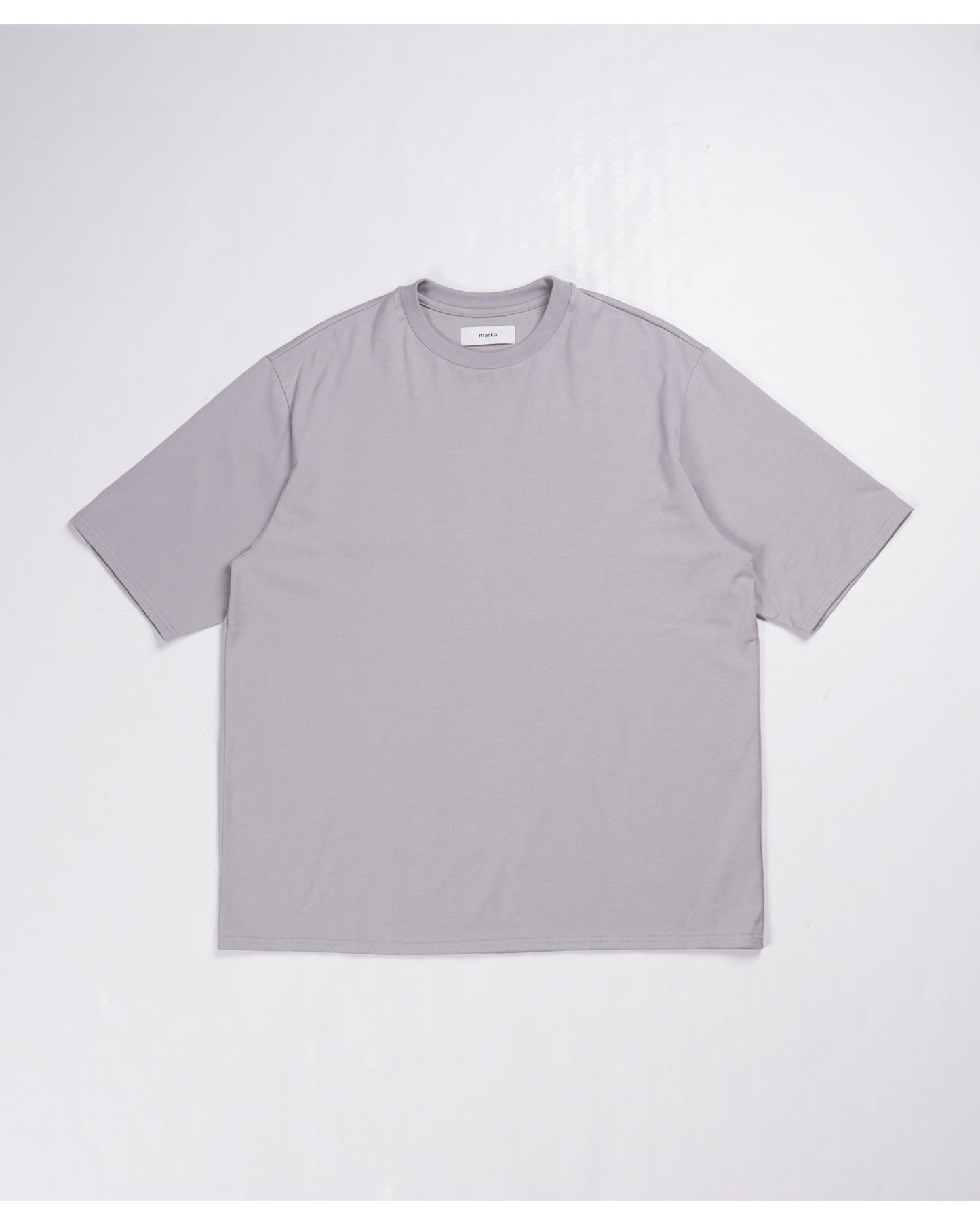 CREW NECK TEE L.GRAY