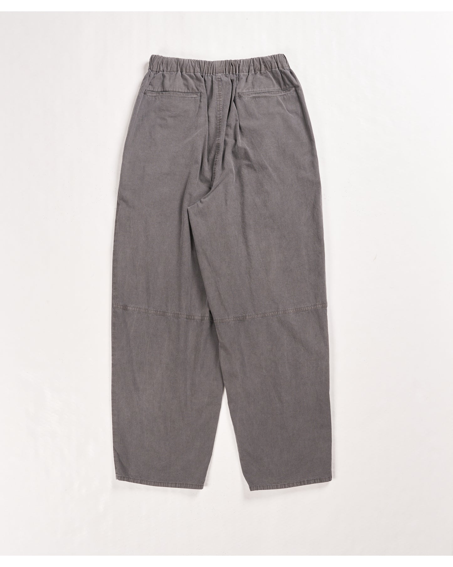 KNEE SWITCH EASY PANTS PIGMENT BLACK