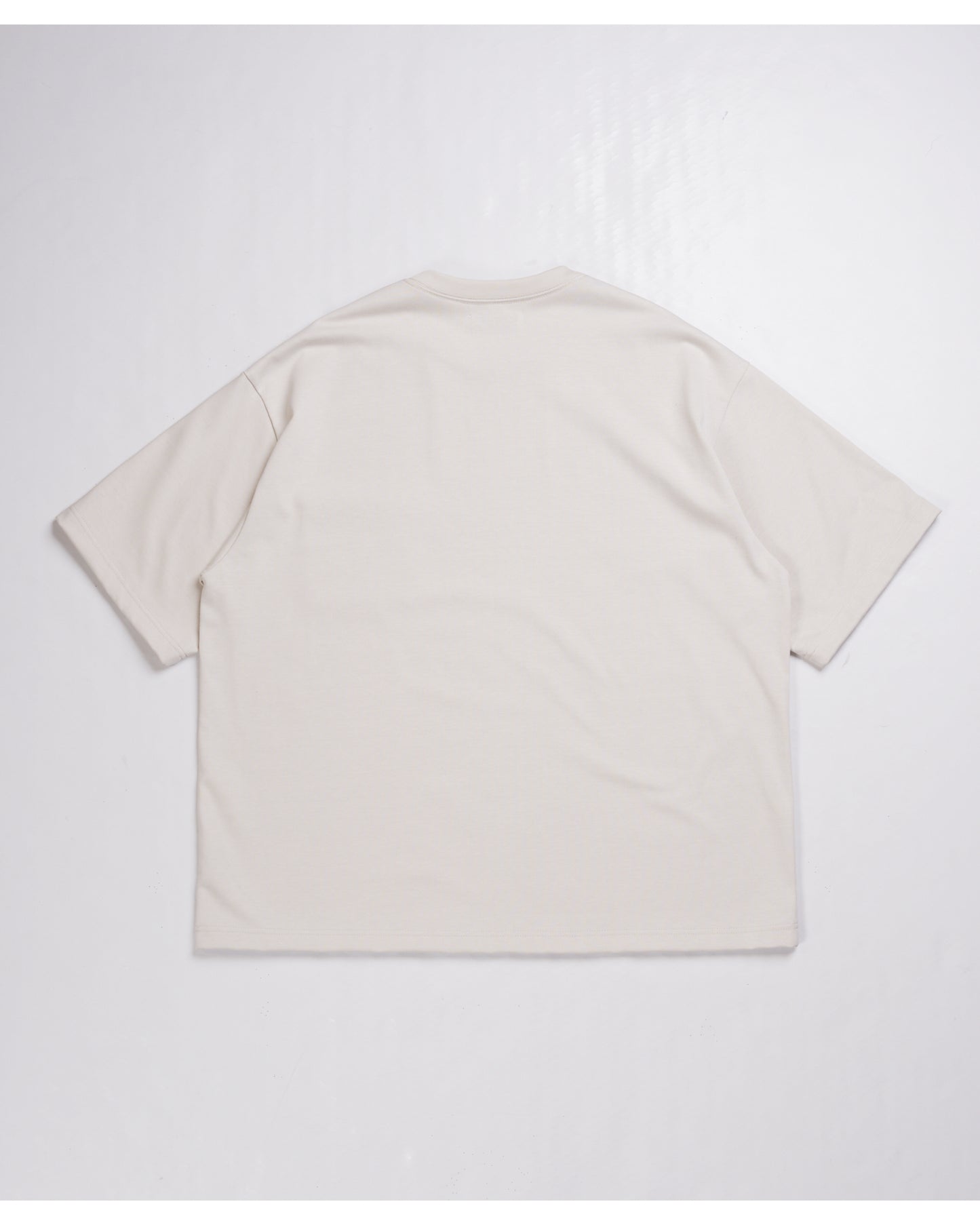 LOOSE FIT POCKET TEE OFF WHITE