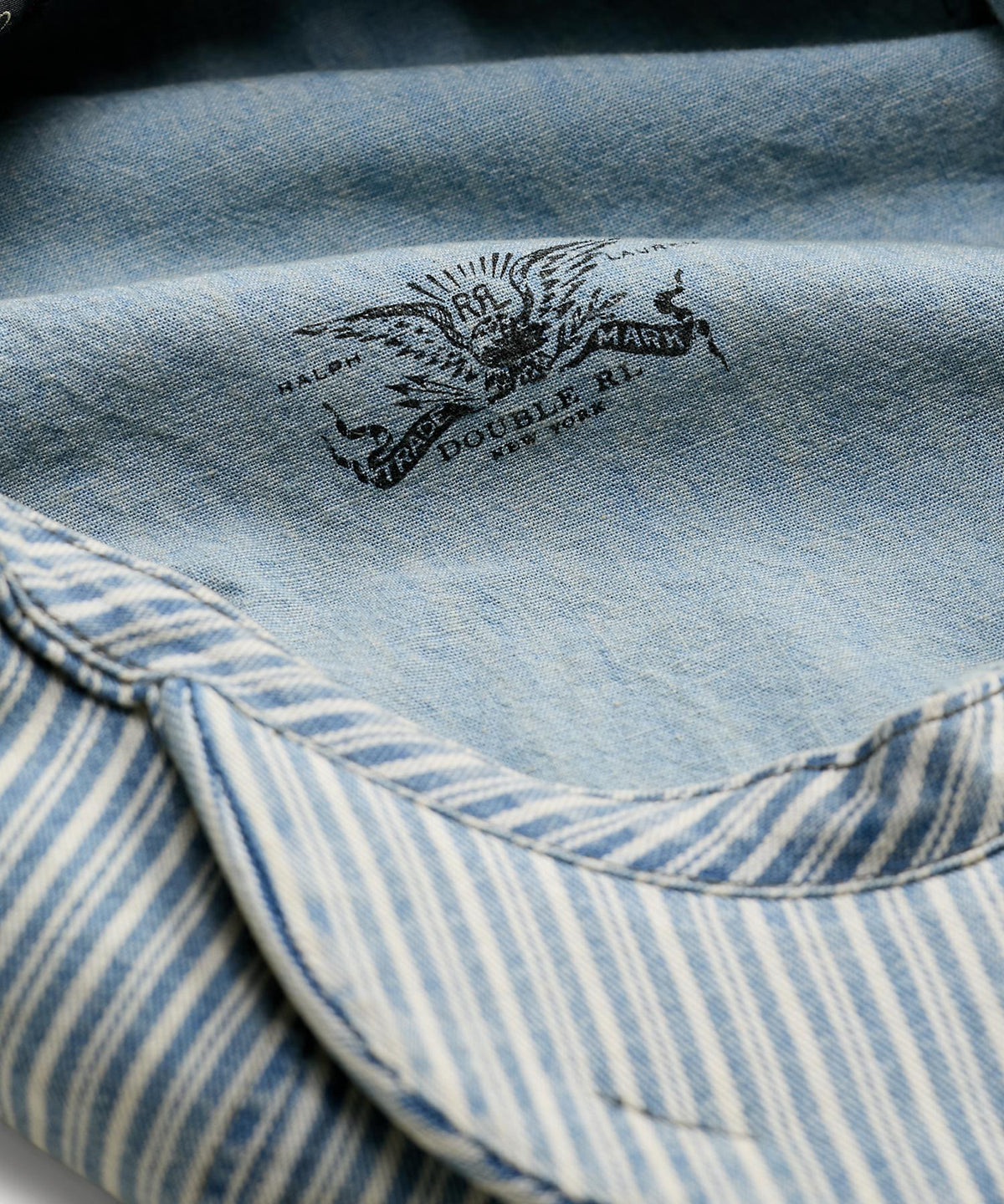 8 PNL NWSBOY-HAT CTN TICKING STRIPE