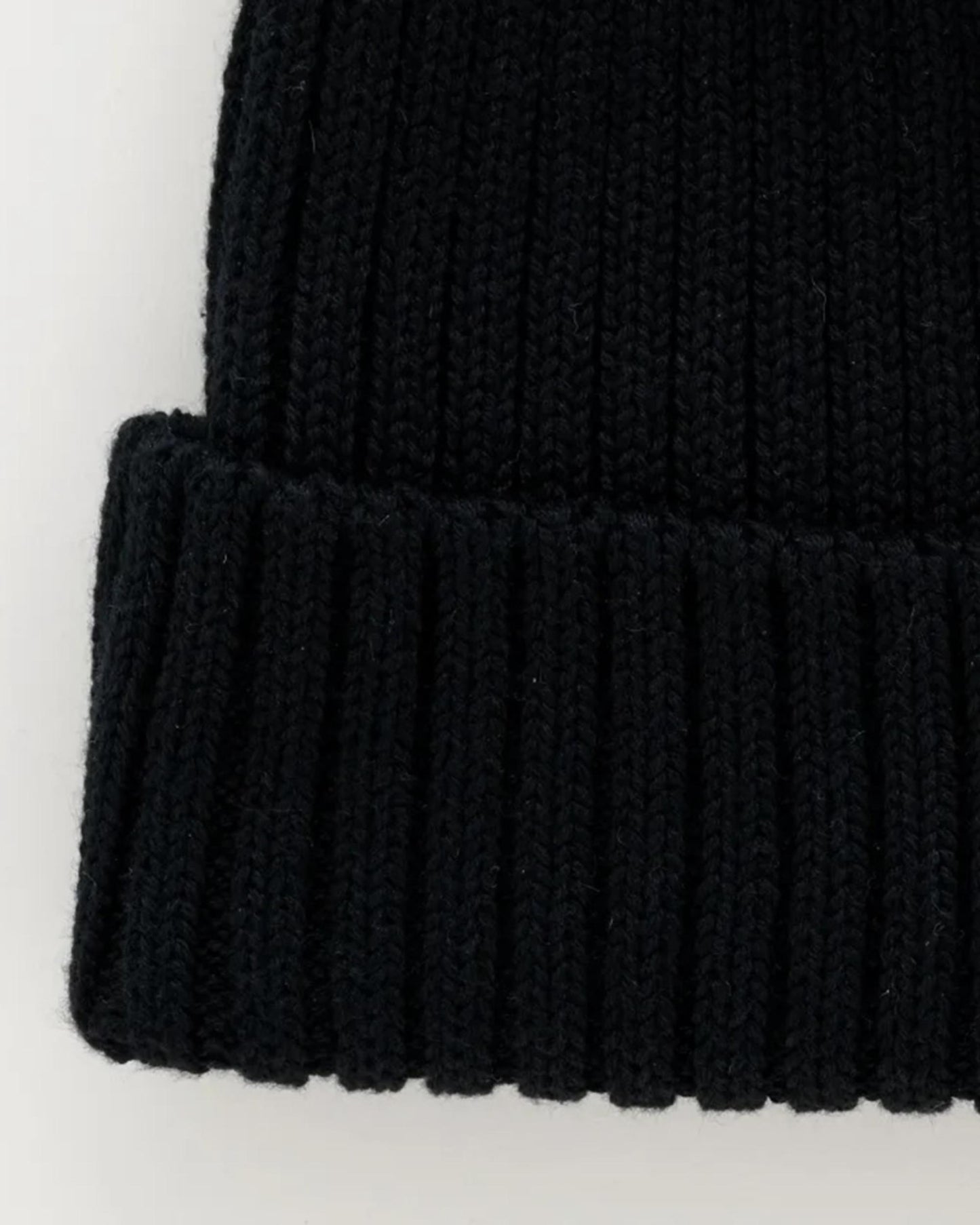 WOOL WATCH CAP BLACK