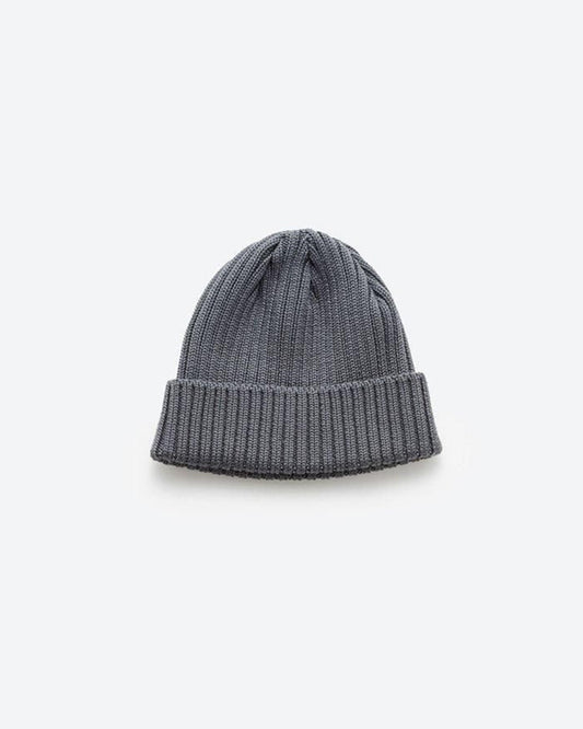 WOOL WATCH CAP DARK GRAY