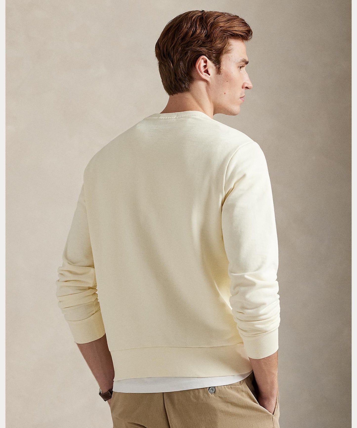 LOOPBACK CREW NECK SWEAT SHIRT