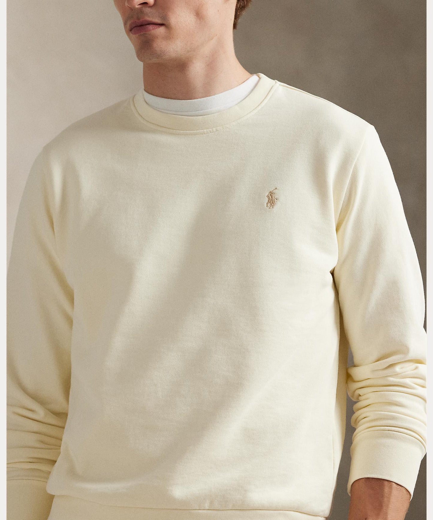 LOOPBACK CREW NECK SWEAT SHIRT
