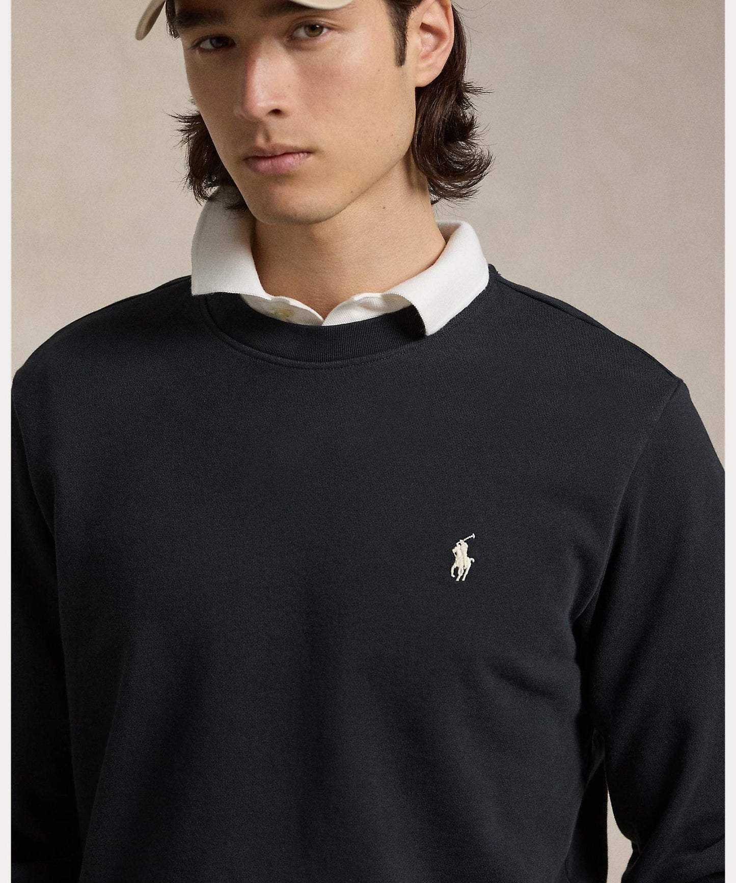 LOOPBACK CREW NECK SWEAT SHIRT