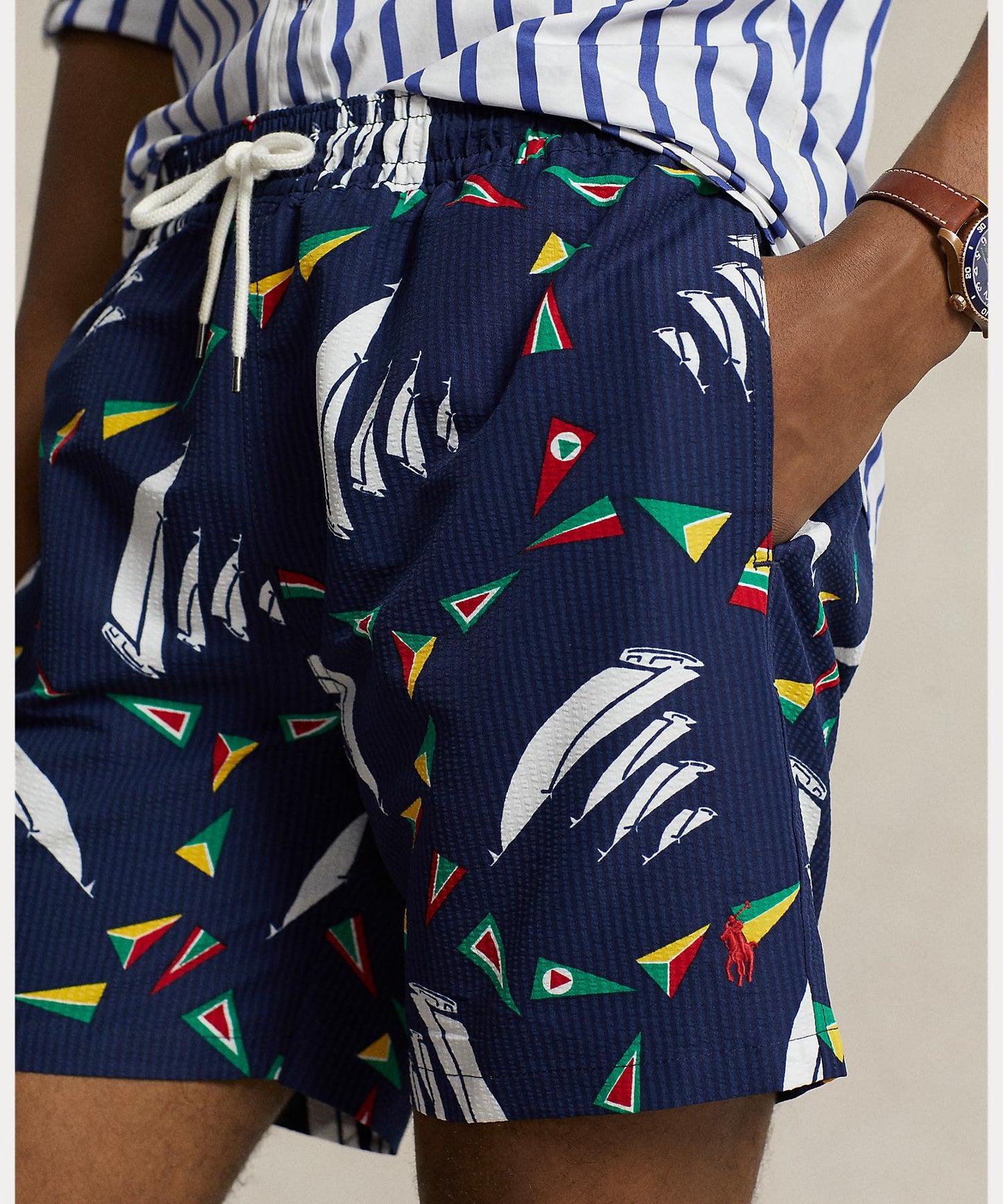 TRAVELER SWIM PRINT SHORT