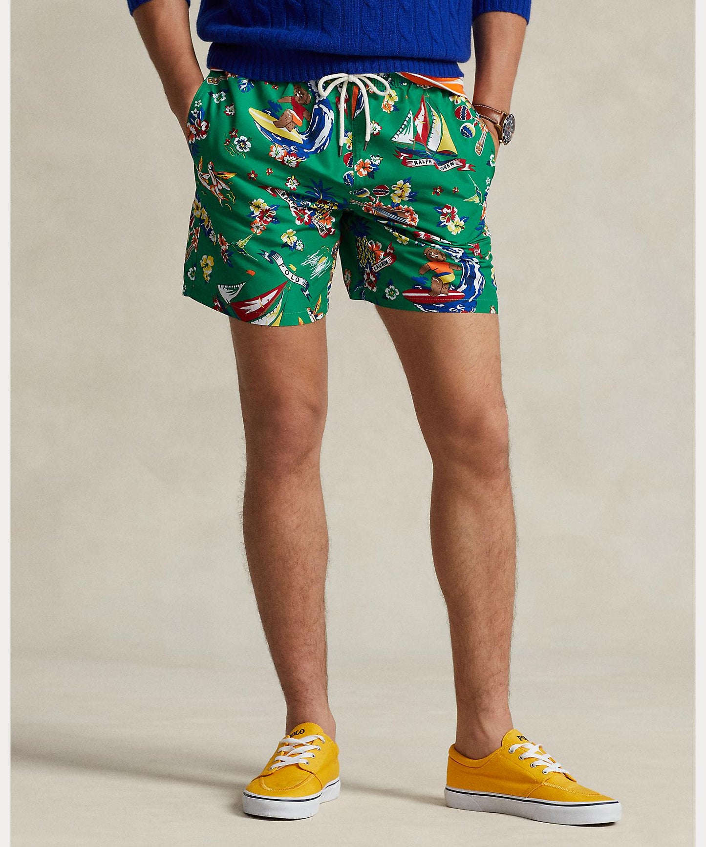 TRAVELER SWIM PRINT SHORT
