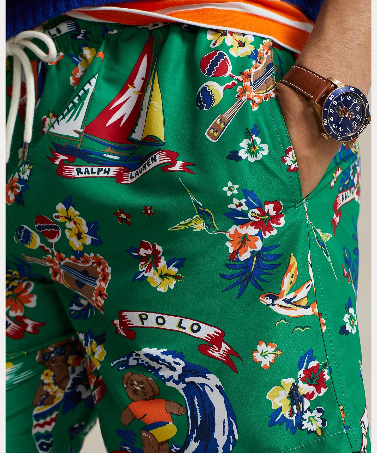 TRAVELER SWIM PRINT SHORT