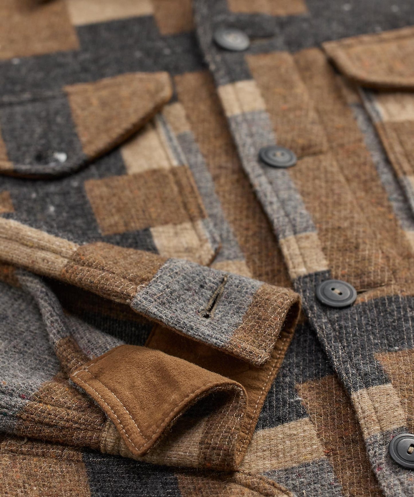 ASHFORD CRS-SHIRT JACKET COTTON/WOOL BLEND