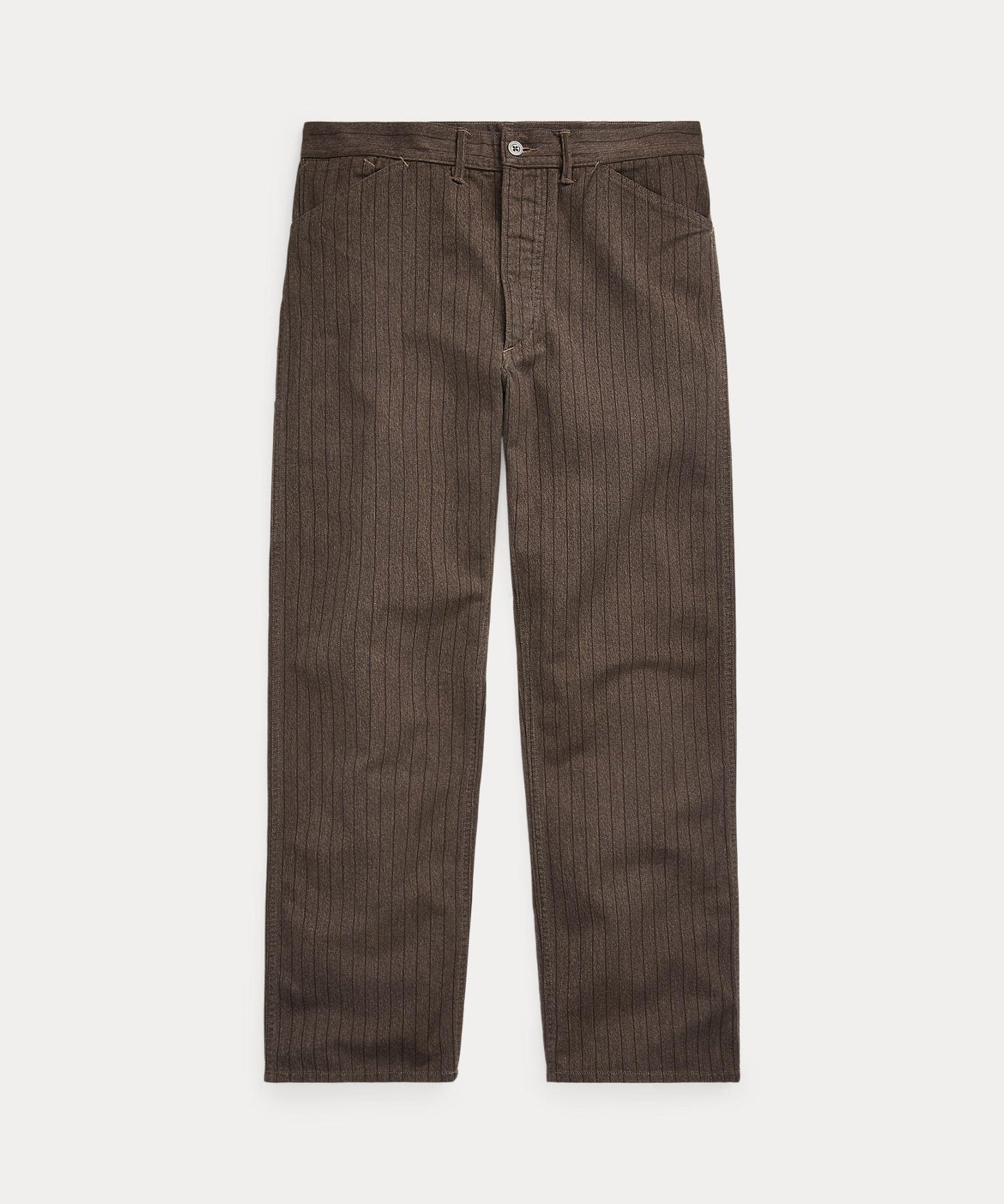 TANNER PANT-FLAT FRONT COTTON JASPE STRIPE