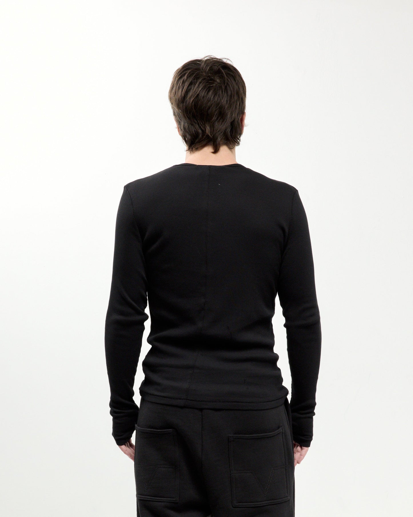 ORI RIBBED LONG SLEEVE TEE