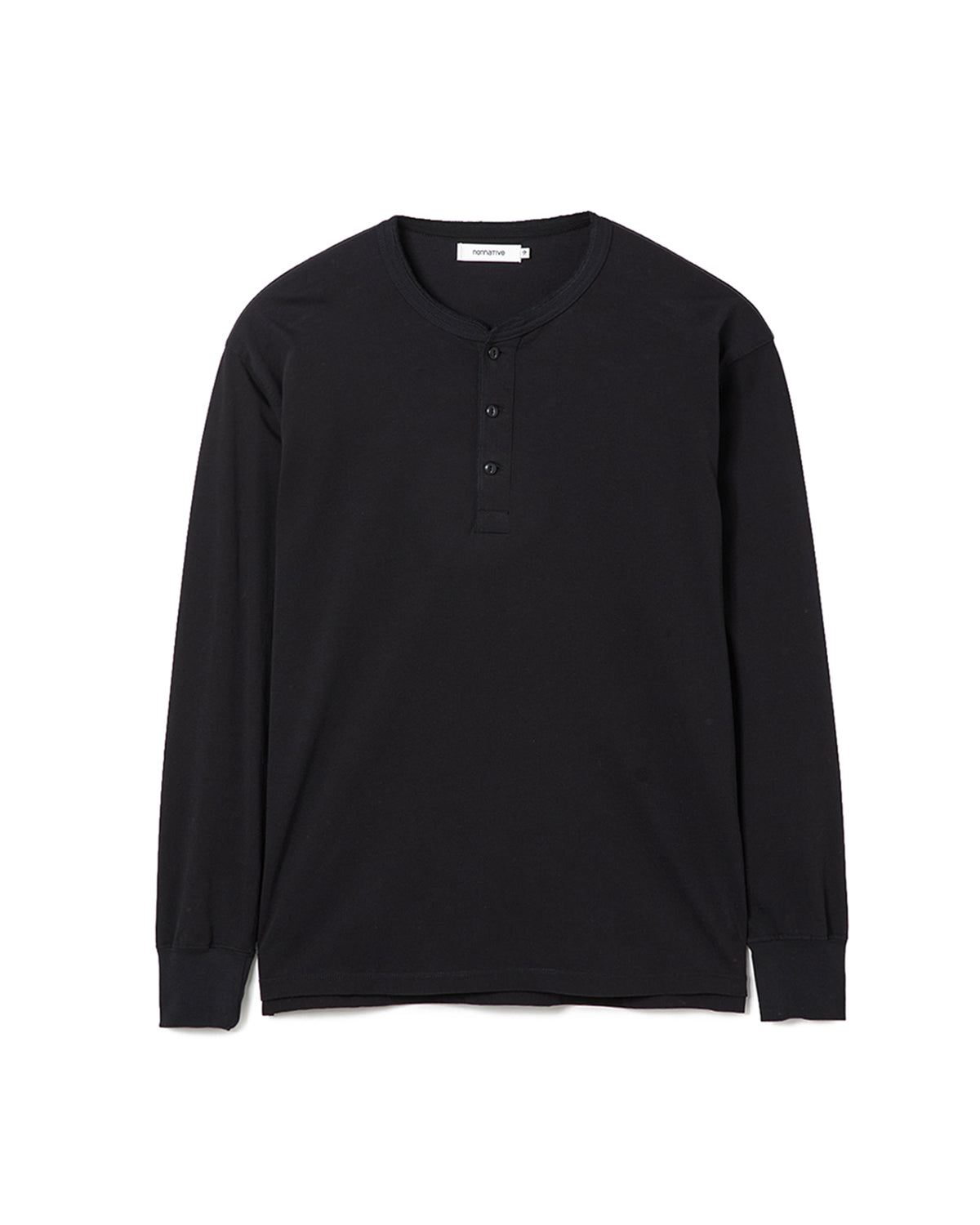TROOPER L/S HENRY NECK TEE COTTON JERSEY – TIME AFTER TIME
