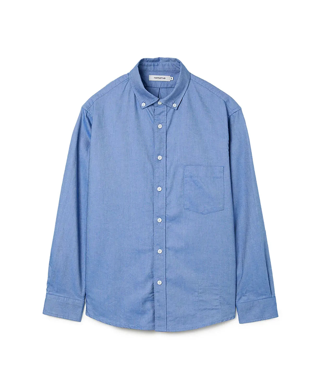DWELLER B.D. L/S SHIRT COTTON OXFORD – TIME AFTER TIME