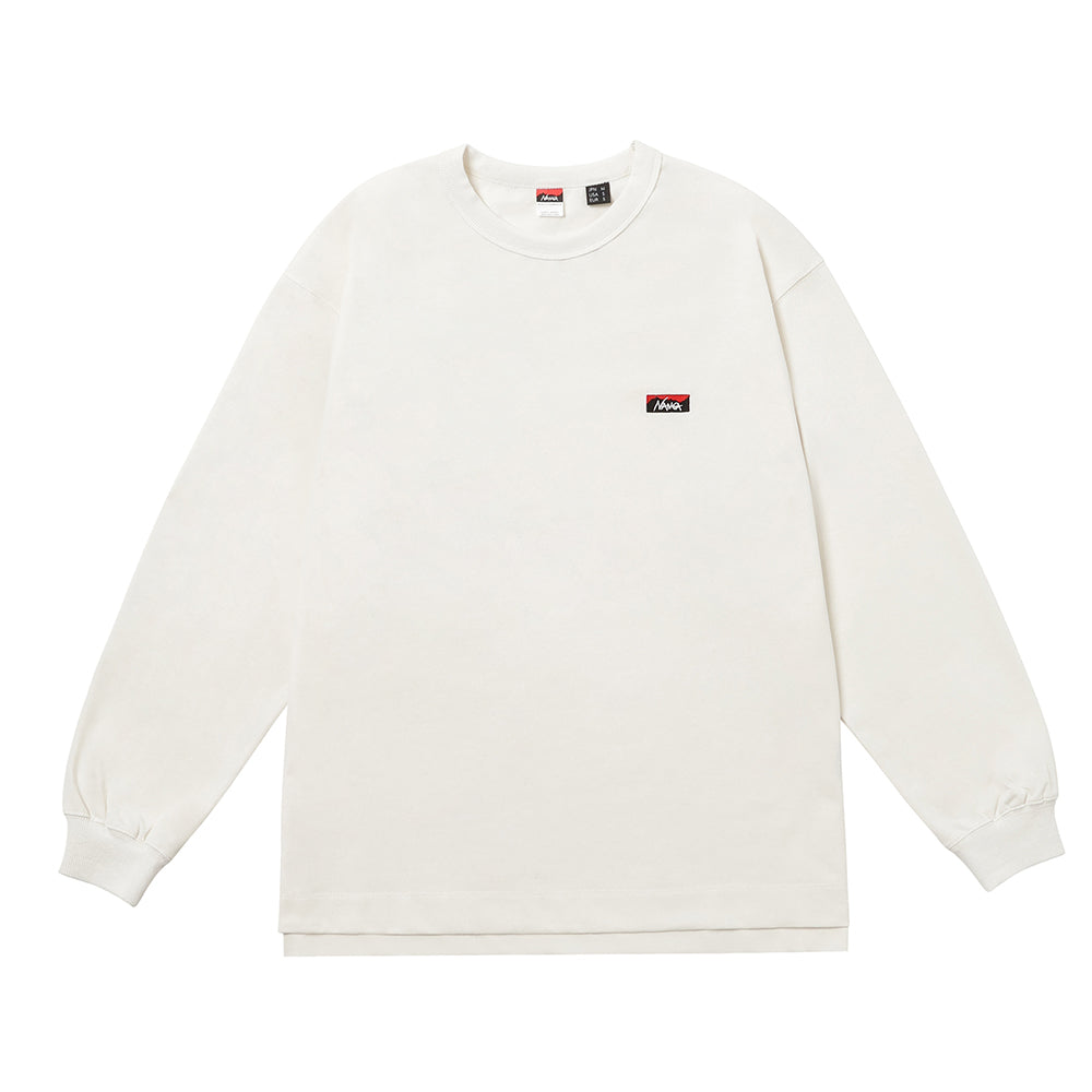 ECO HYBRID BOX LOGO EMBROIDERY L/S TEE
