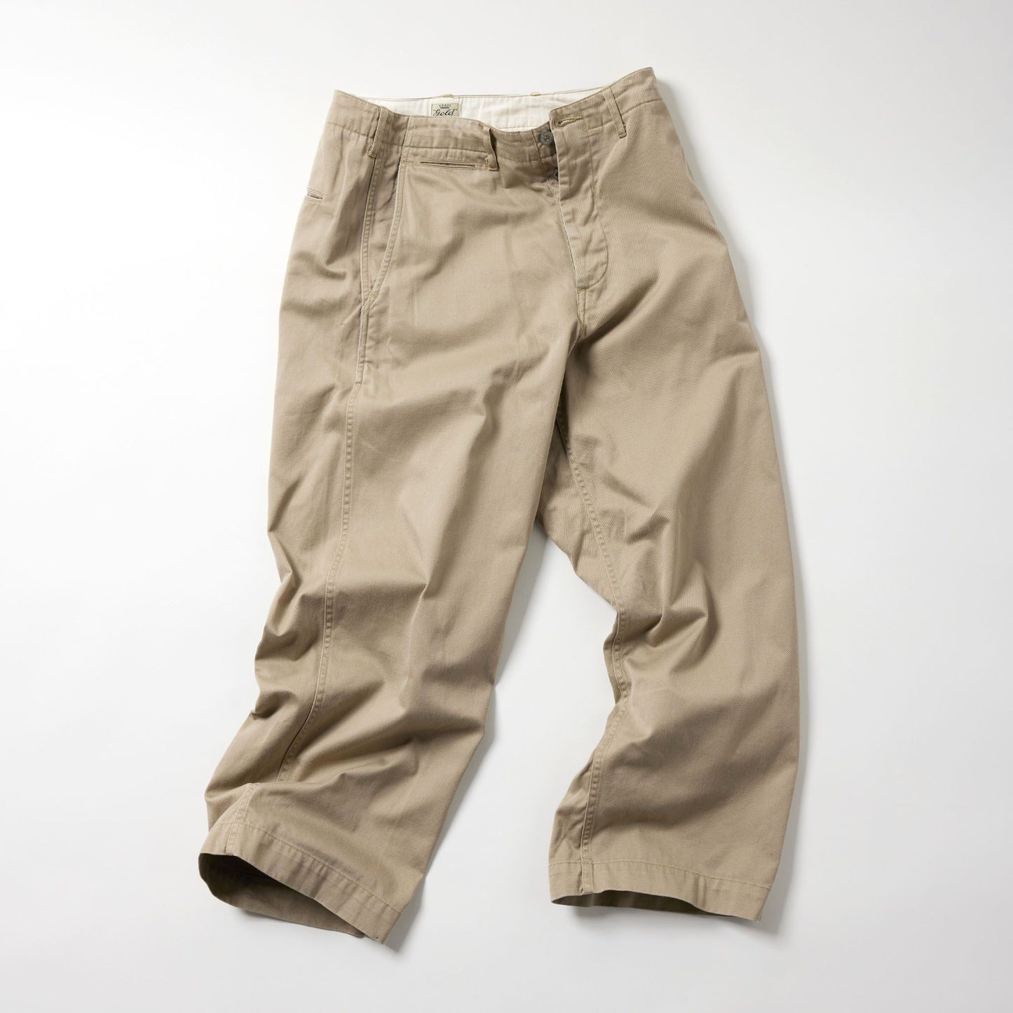 SELVEDGE WEAPON WIDE TROUSERS 42426