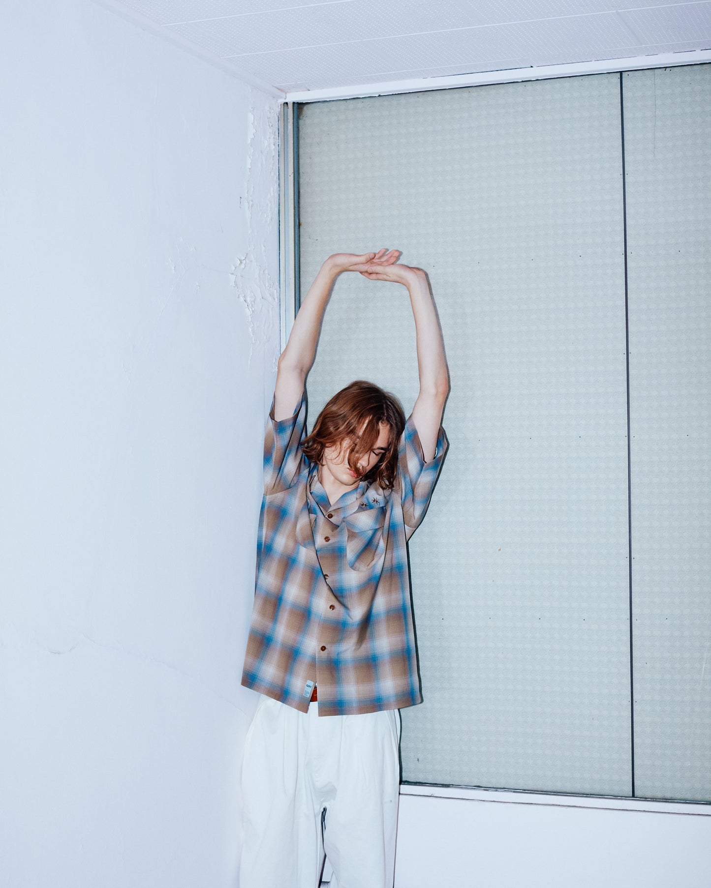 【PENDLETON×GDC】Open Collar Shirt S/S