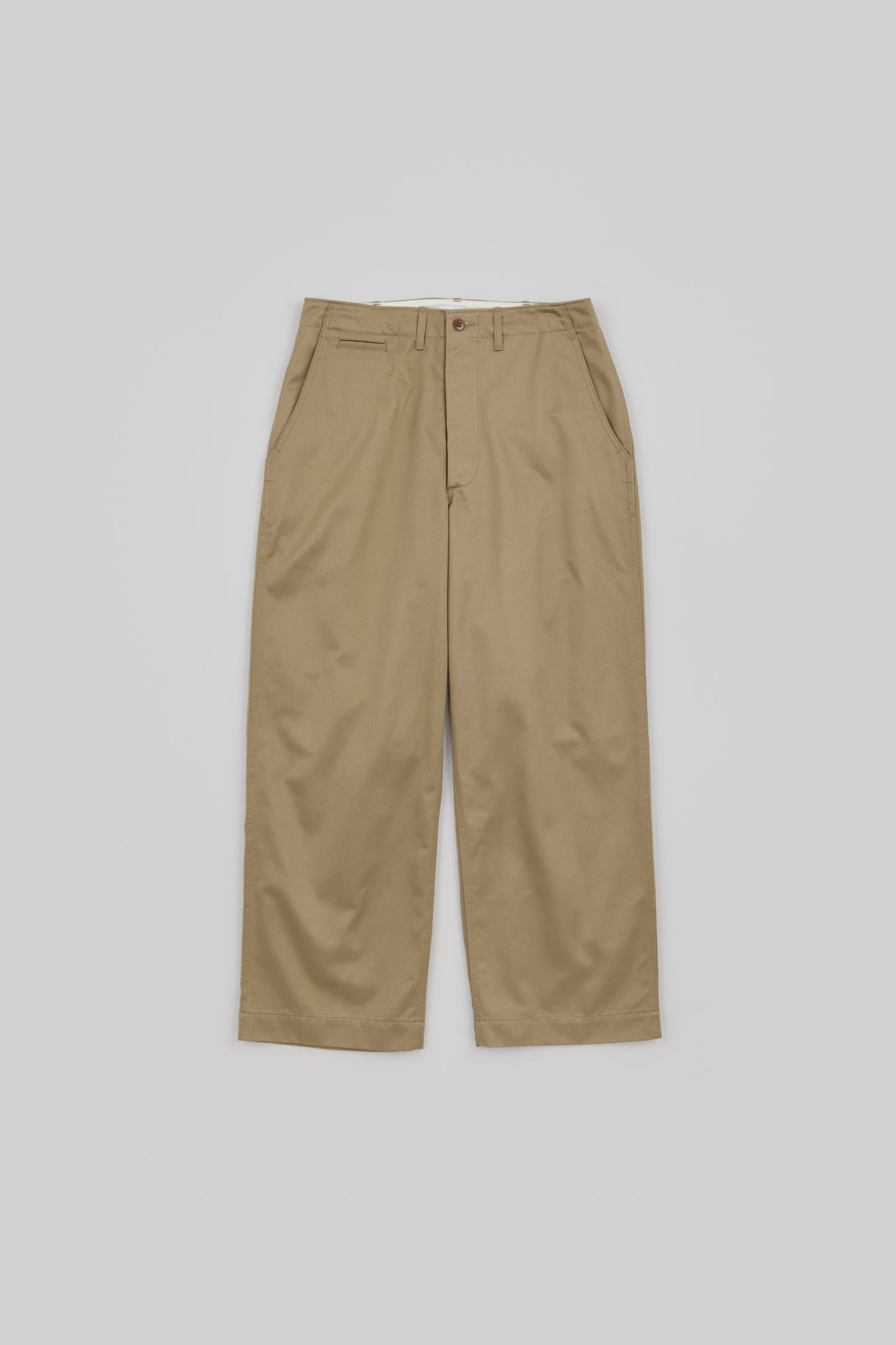 Weapon Chino Cloth Pants(45Khaki)(Stone Wash) Beige
