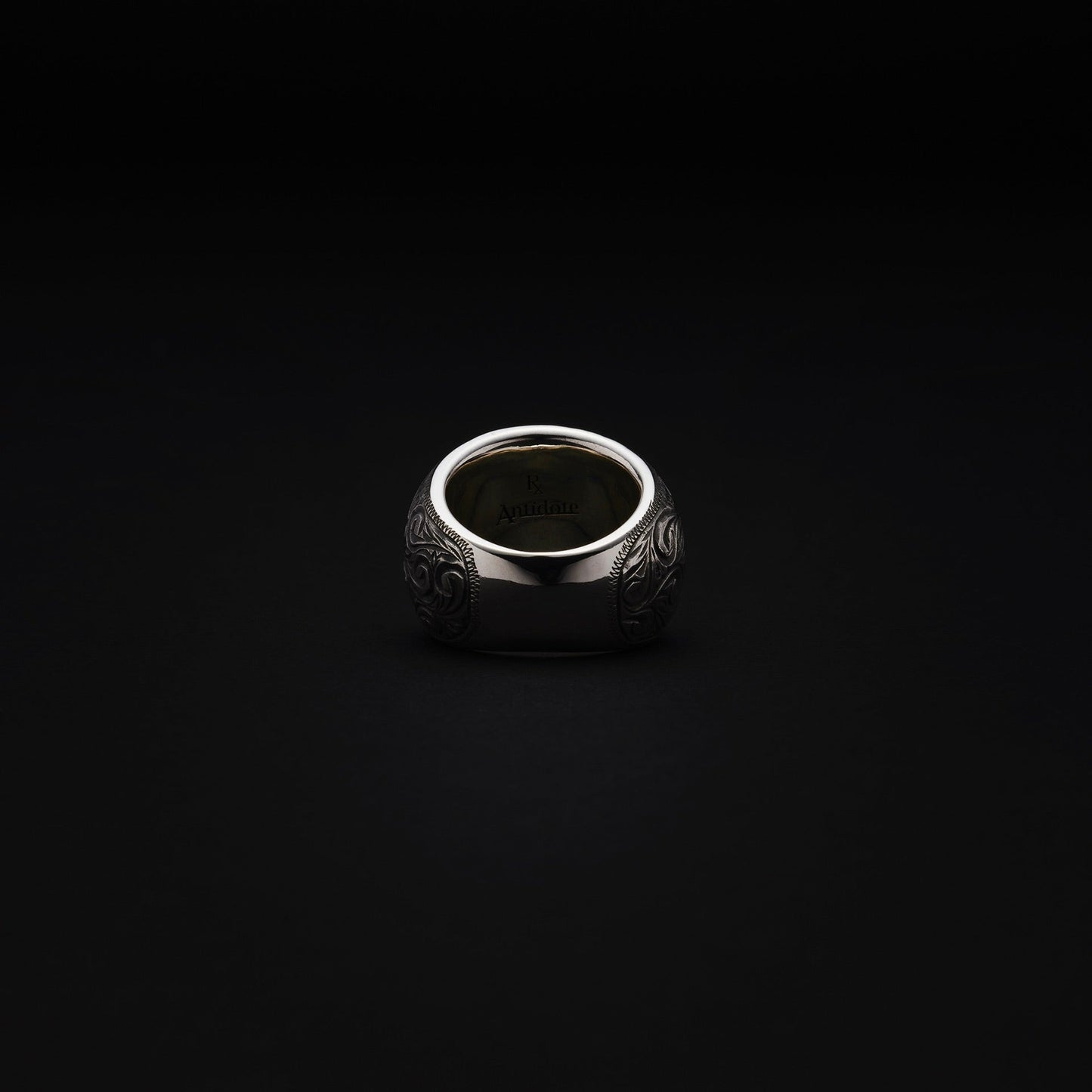 Engraved Corleone Ring (Silver)