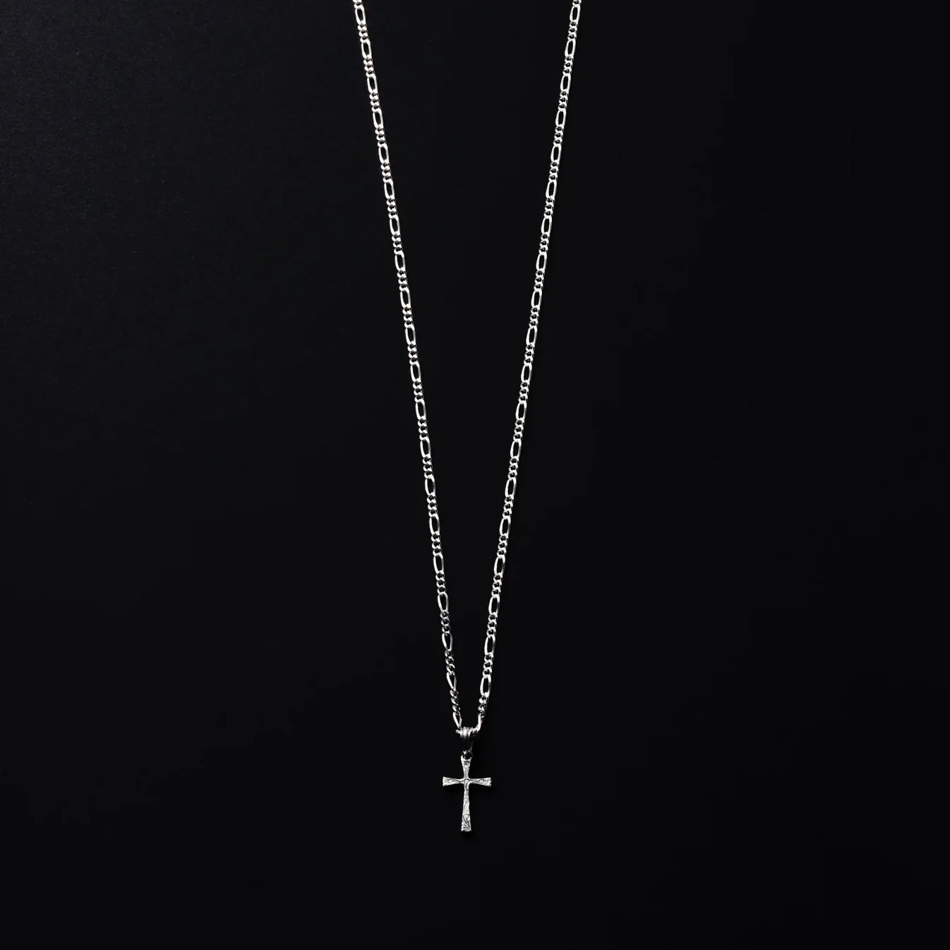 Engraved Tiny Cross Pendant