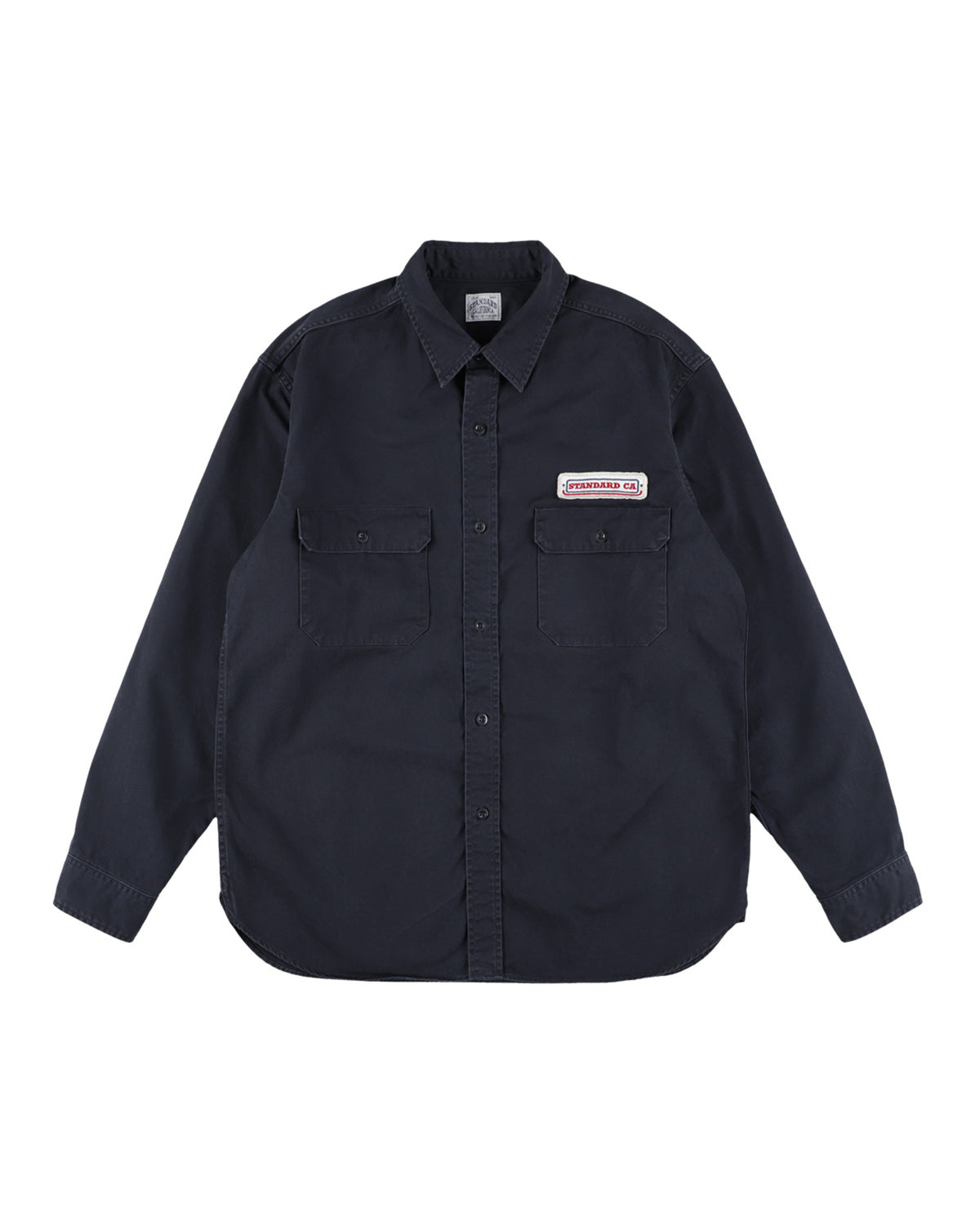 SD Logo Patch Work Shirt Vintage Wash