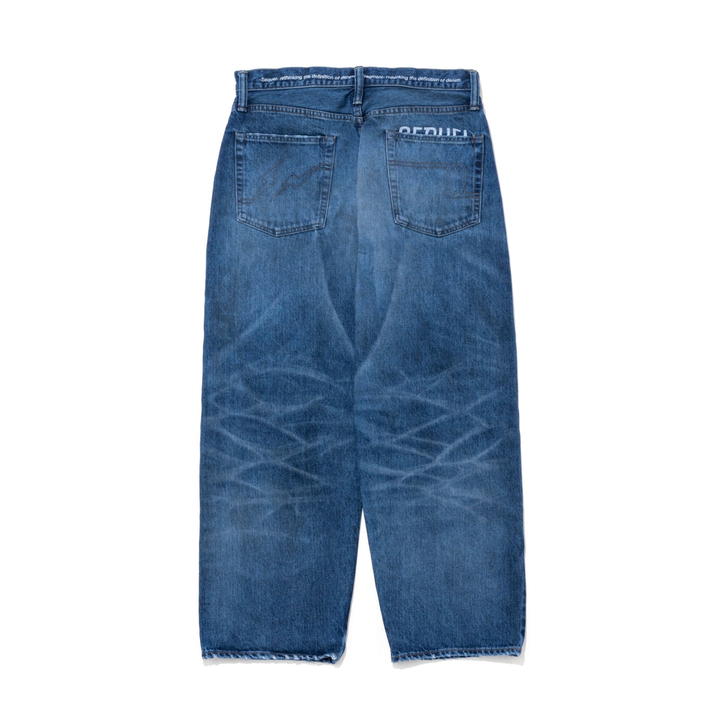 "FRAGMENT × SEQUEL" DENIM PANTS
