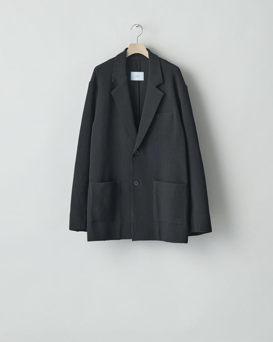 GRADATION PLEATS SINGLE BREASTED JACKET