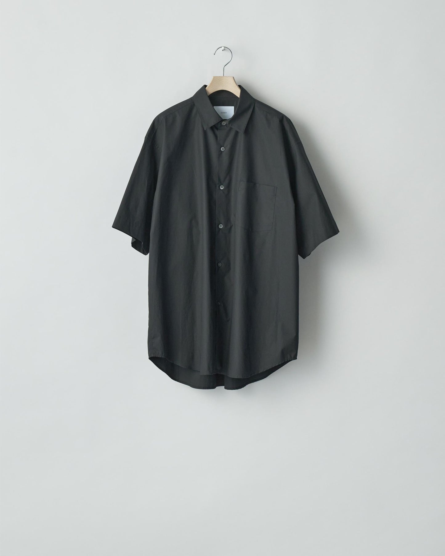 OVERSIZED  SS SHIRT  BLACK