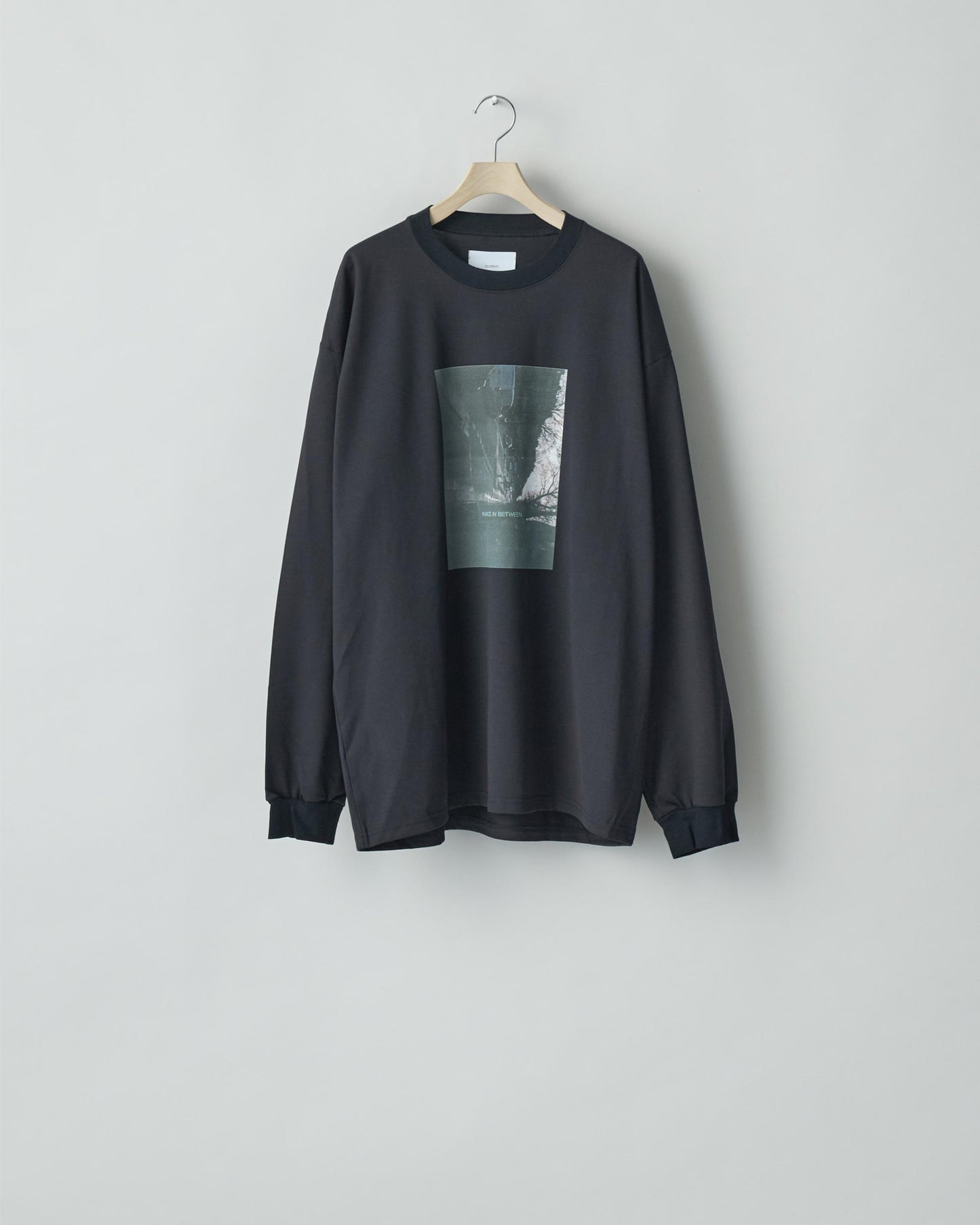 OVERSIZED LONG SLEEVE TEE -NUANCE-