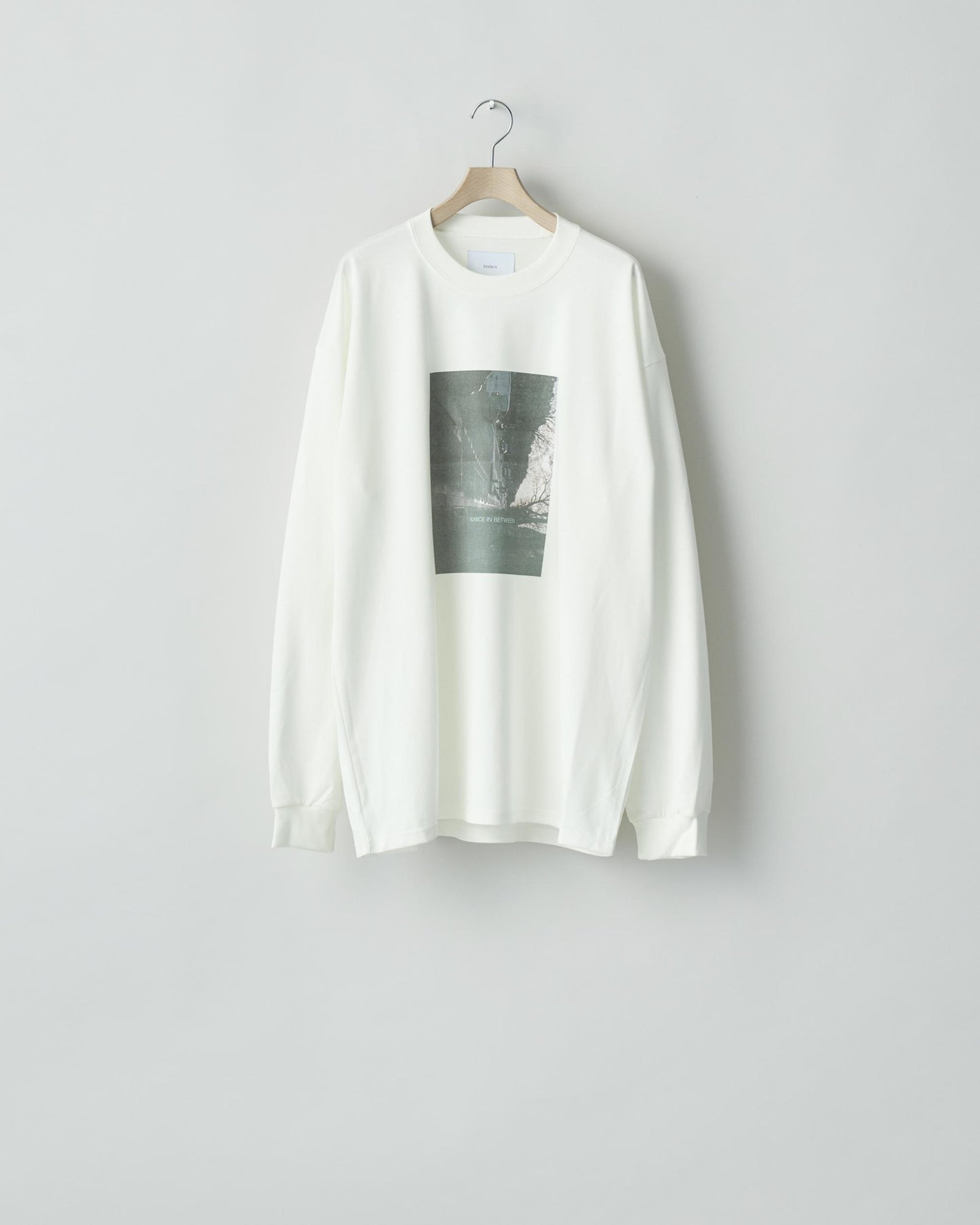 OVERSIZED LONG SLEEVE TEE -NUANCE-