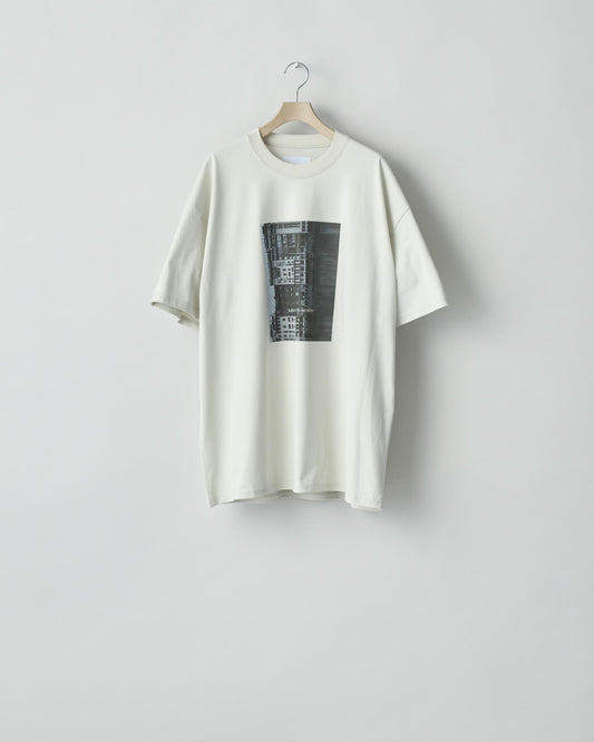 OVERSIZED PRINT TEE -SUBTLETY-(MARCERIZED) BEIGE