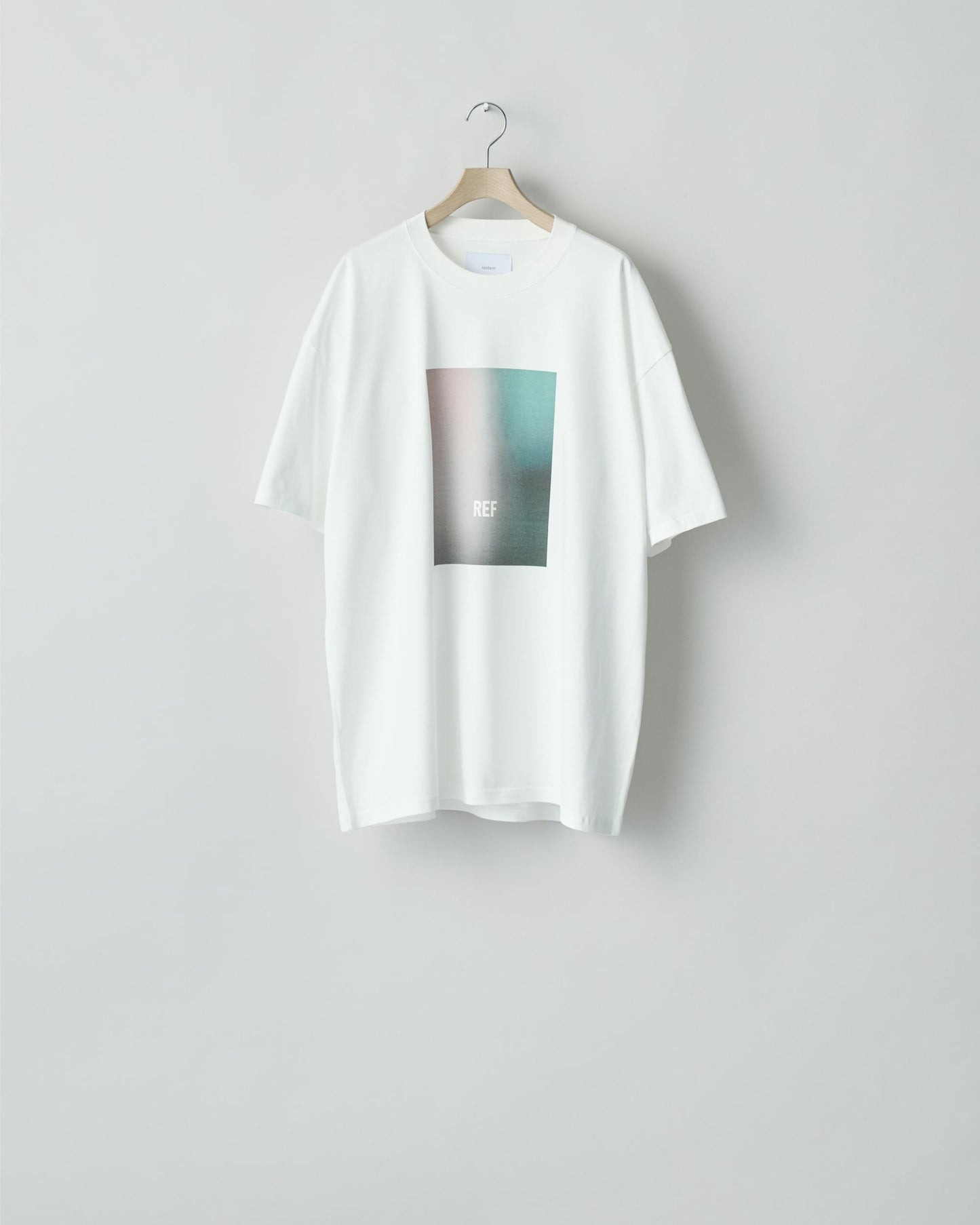 OVERSIZED PRINT TEE -REF-(MARCERIZED) WHITE