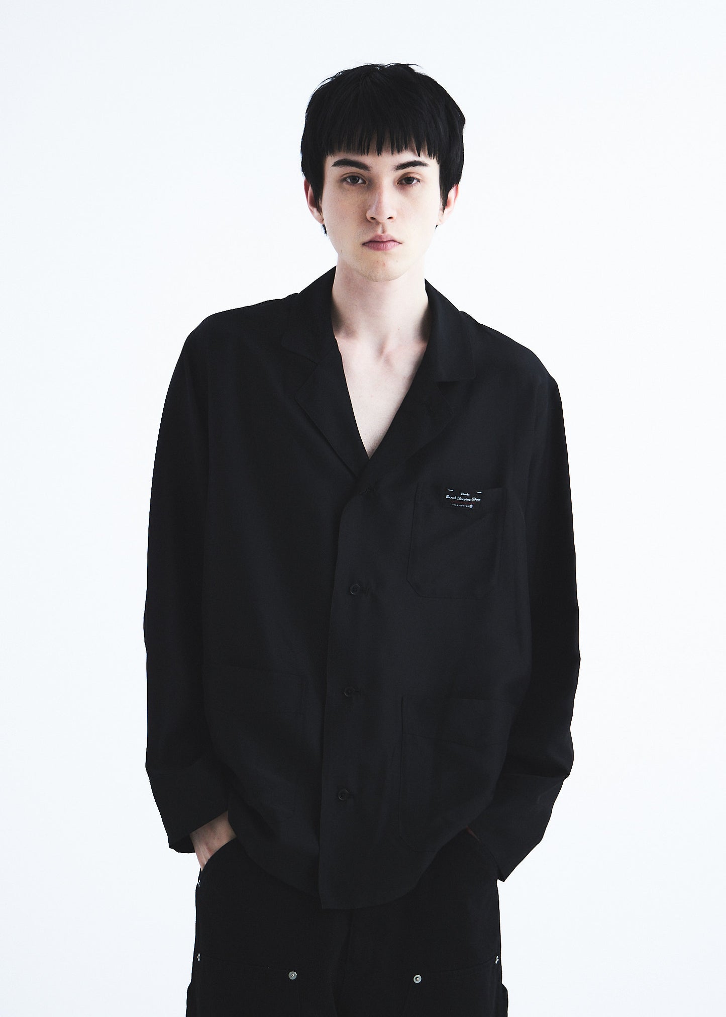 "Good Sleeping Wear" Silk Cotton Shirt JKT