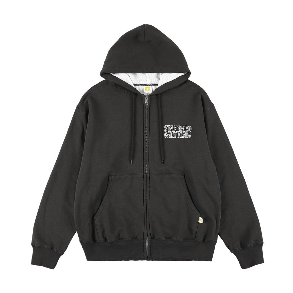 RUSSELL ATHLETIC / SD W Face Logo Zip Hood Sweat