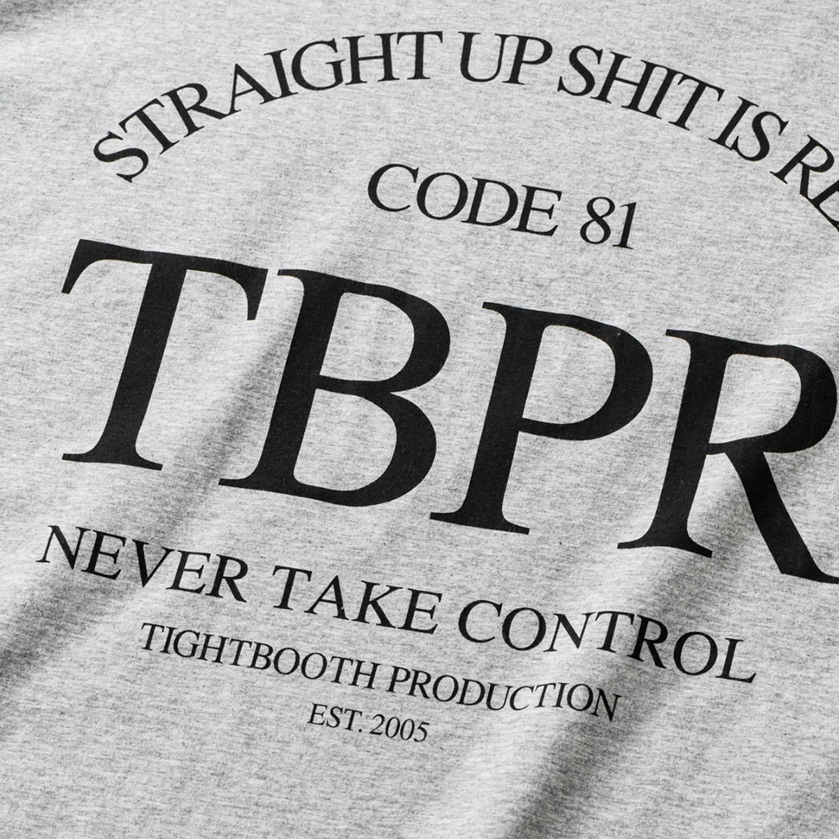 STRAIGHT UP S/S T-SHIRT -Quick Drying-