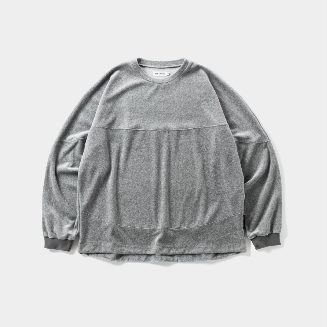 VELOUR L/S CREW