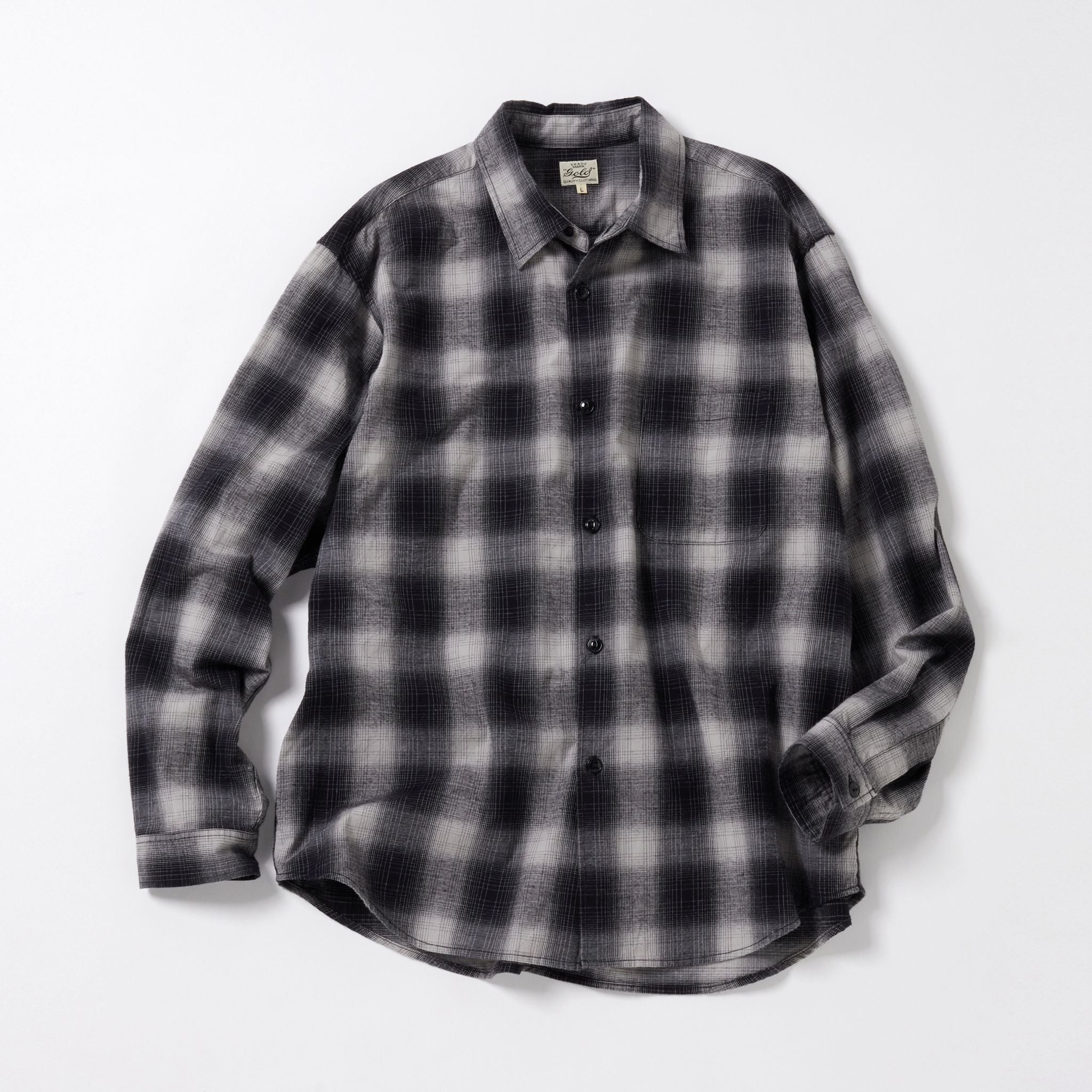 COTTON NEL CHECK L/S REGULAR SHIRT 29195 – TIME AFTER TIME