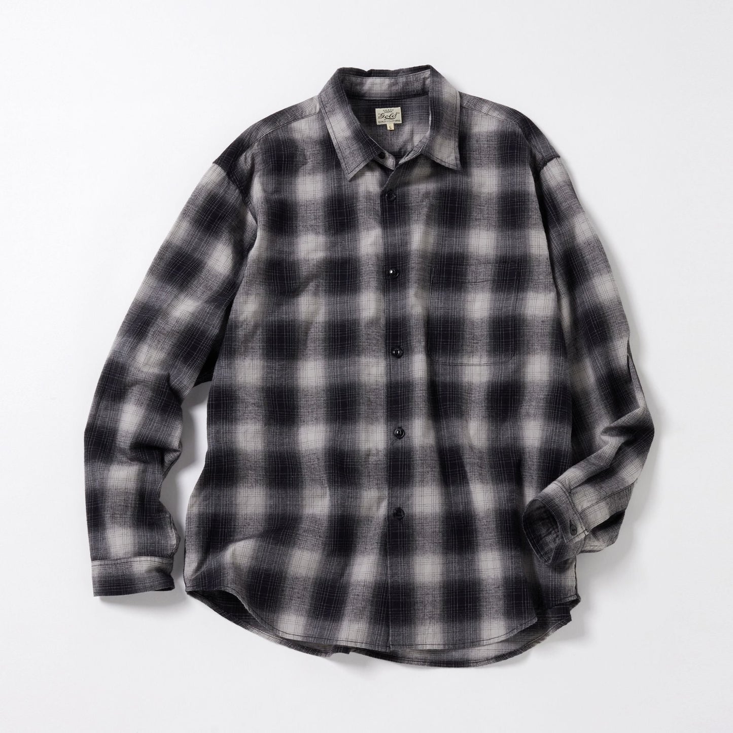 COTTON NEL CHECK L/S REGULAR SHIRT 29195