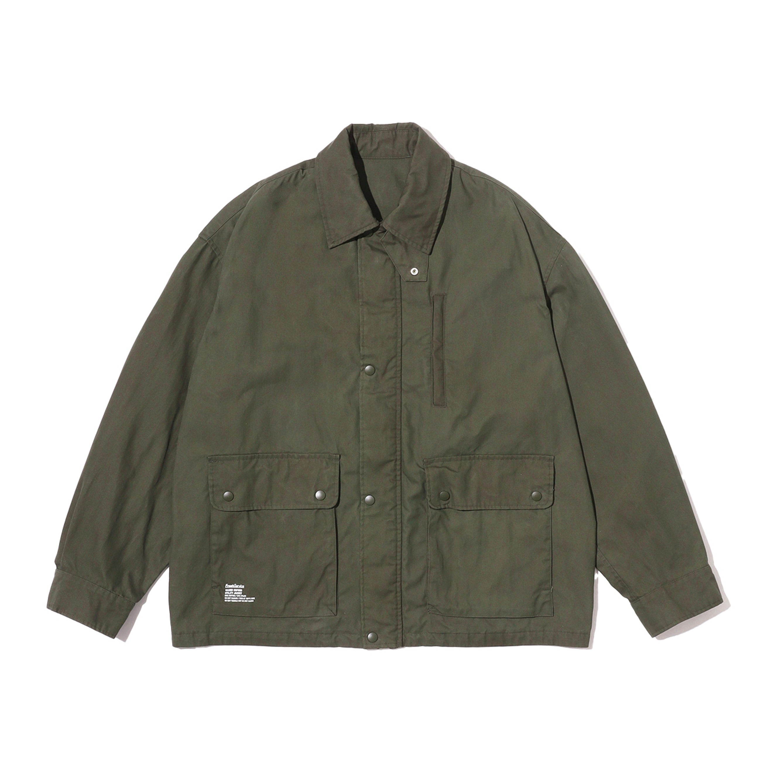 WAXED OXFORD UTILITY JACKET – TIME AFTER TIME