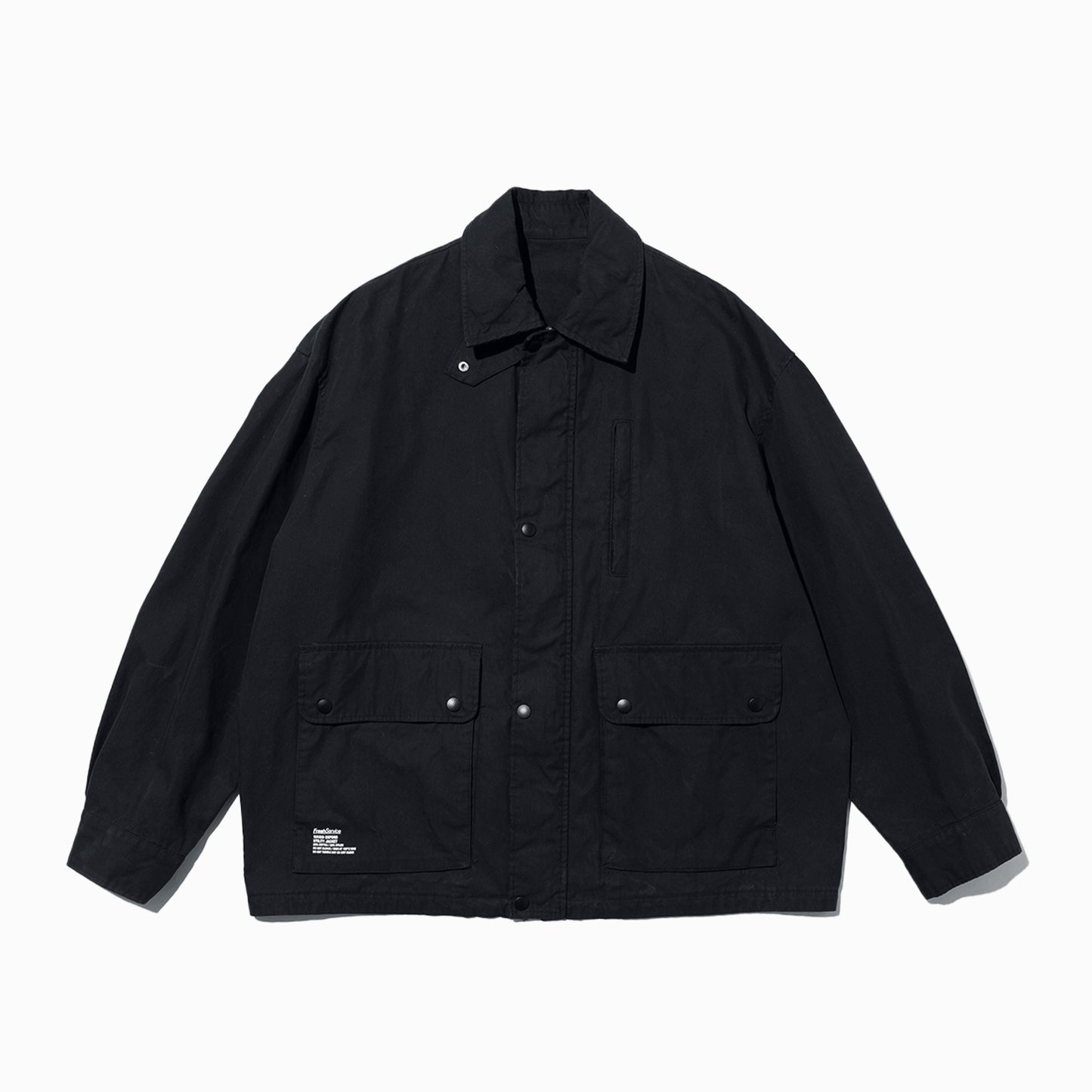 WAXED OXFORD UTILITY JACKET
