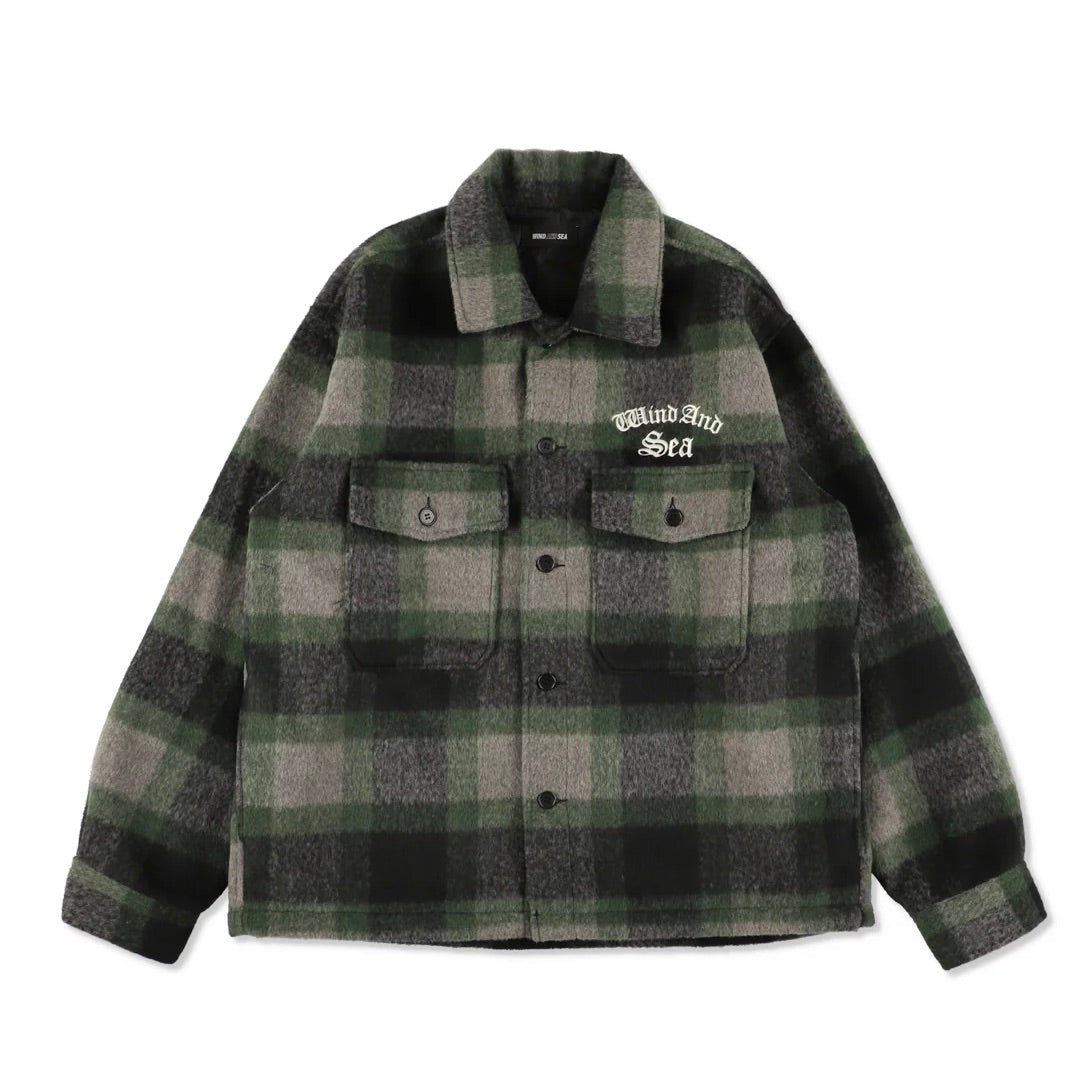 Shaggy Plaid Shirt Jacket – TIME AFTER TIME