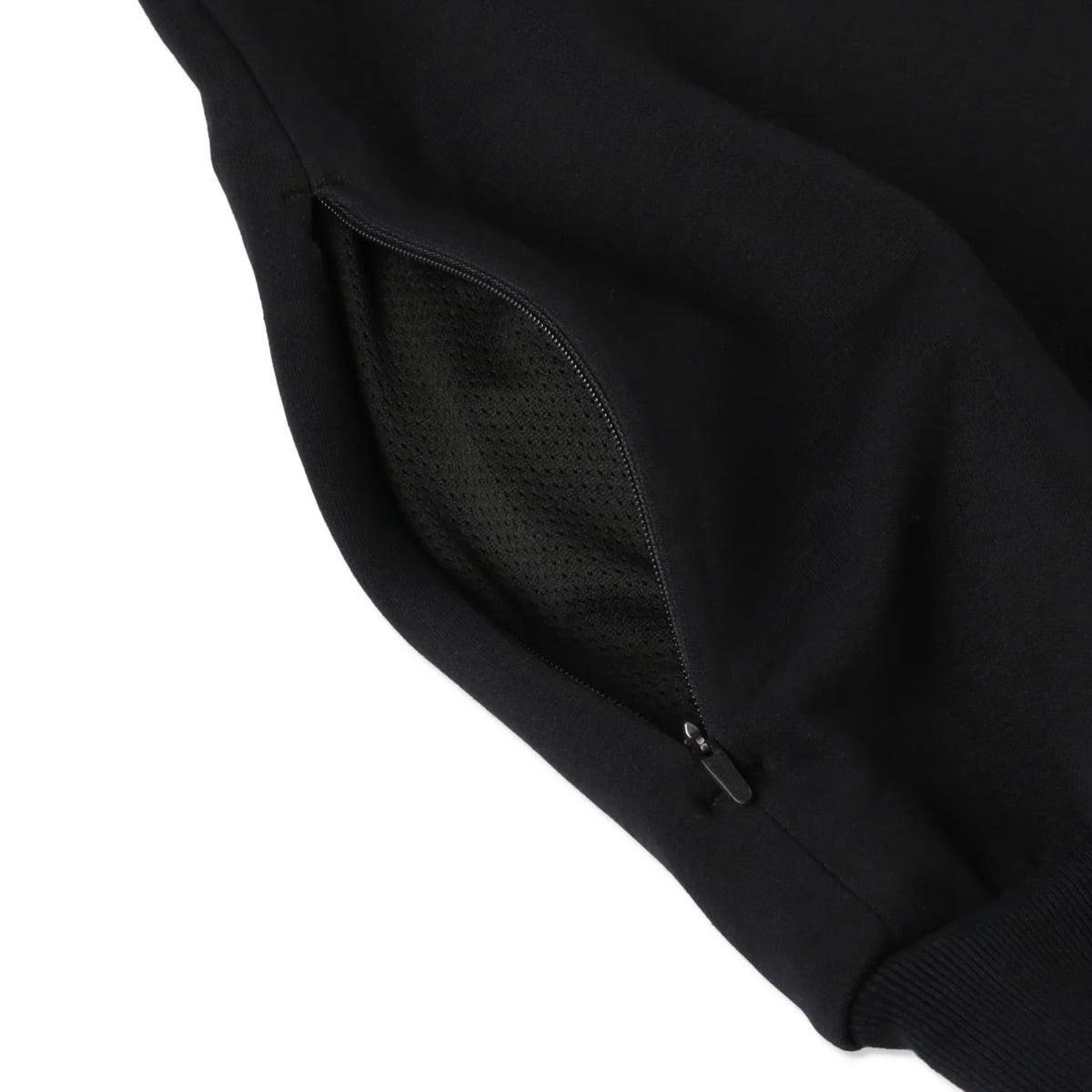 RELAXED FIT HOODED PONTE SWEATSHIRT