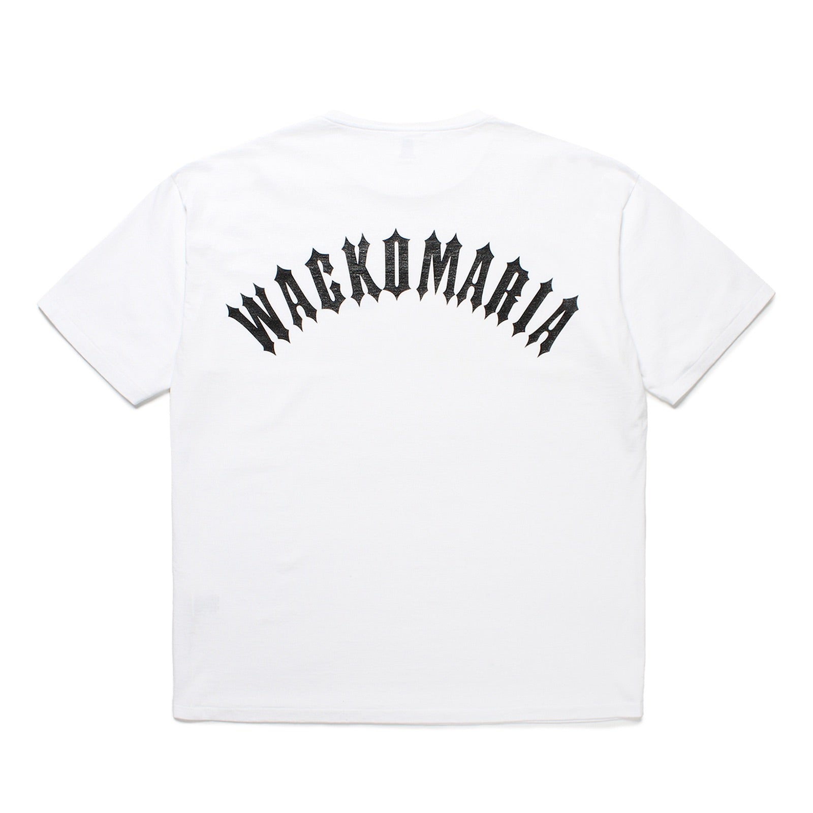 要在庫確認【すぐ届く】WACKO MARIA/WASHED HEAVYWEIGHT T-SHIRT WACKO MARIA/WASHED HEAVY WEIGHT T-SHIRT（WHITE）［プリントT