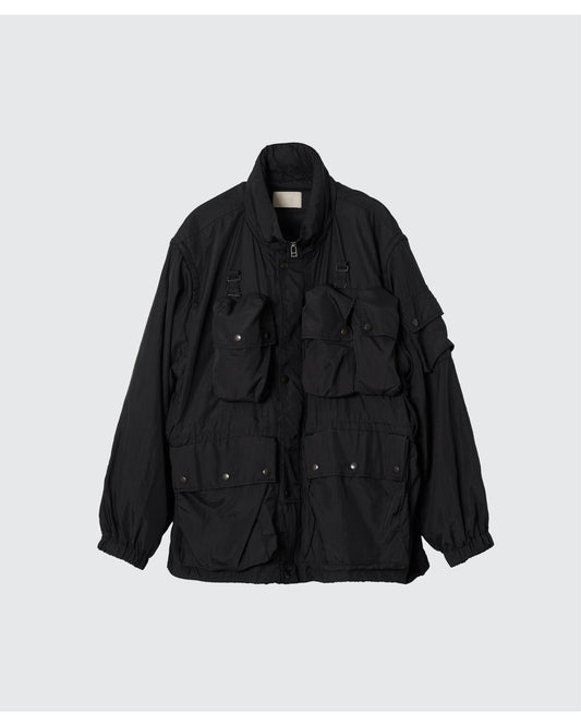 NYLON MULTI POCKETS DETACHABLE UTILITY BLOUSON