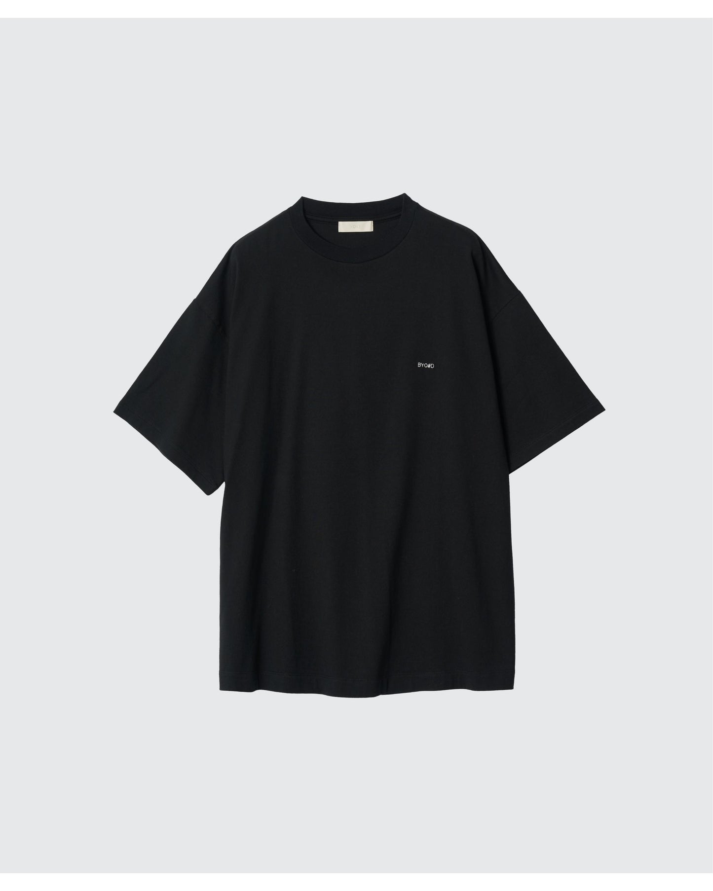 PHOTO PRINT ORGANIC COTTON T-SHIRT by TARO MIZUTANI BLACK