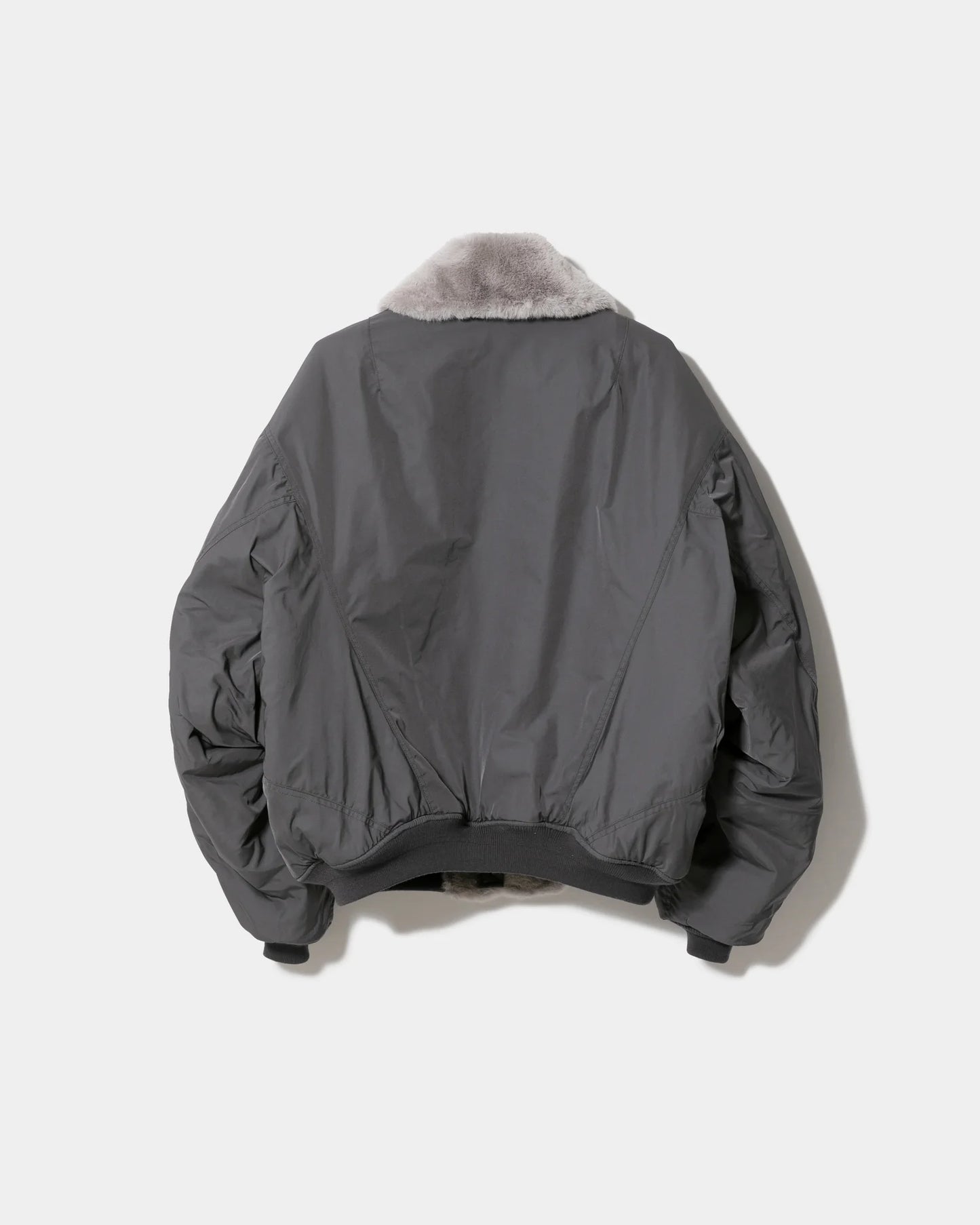 double-end fur-taffeta B-15 blouson