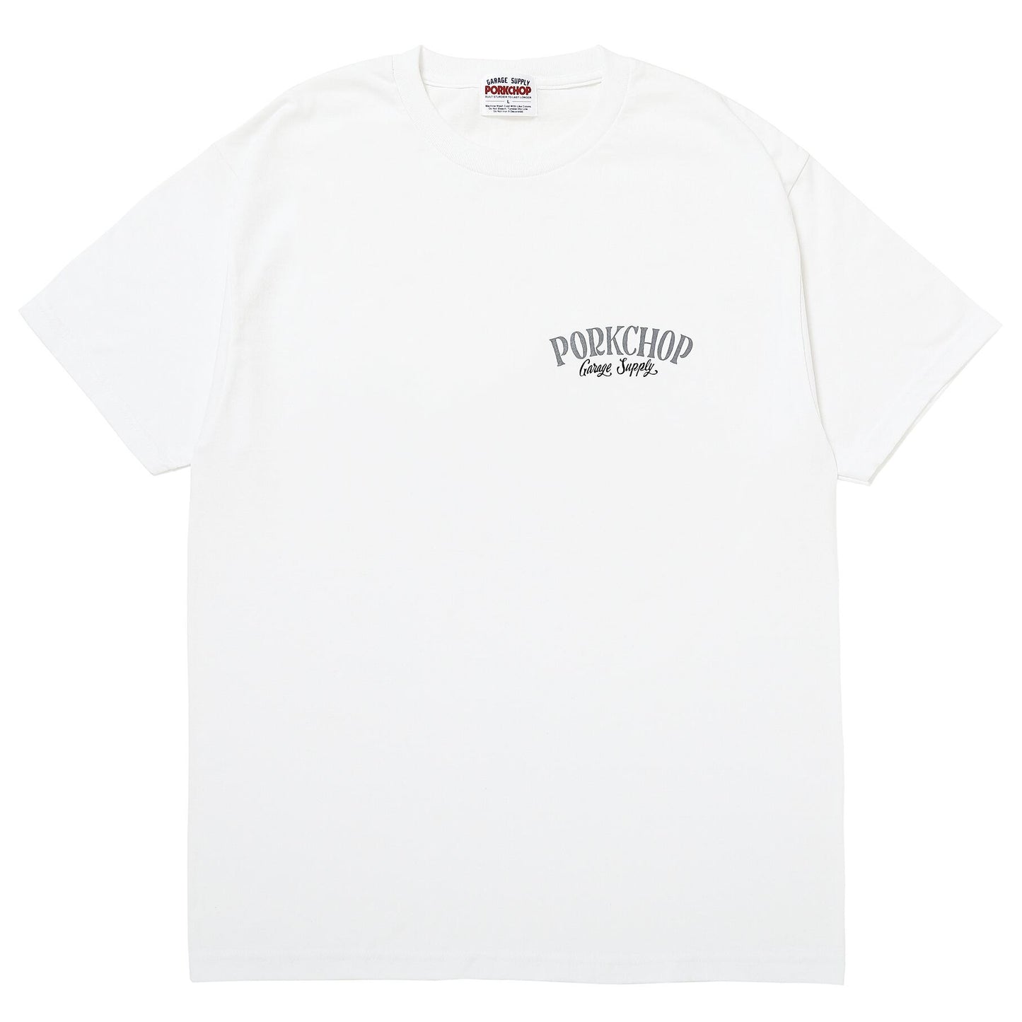 PORK BACK TEE WHITE