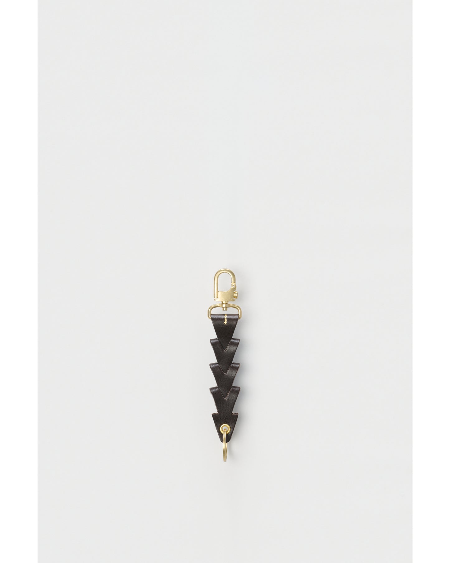 construct key chain dark brown