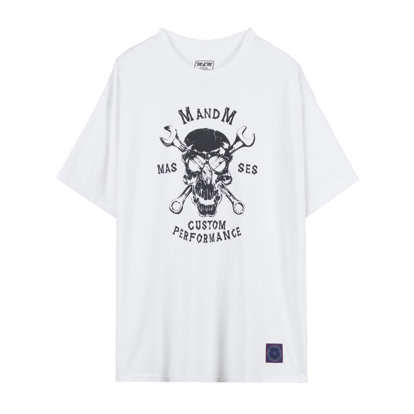 M&M×MASSES / T-SHIRT SKULL WRENCH