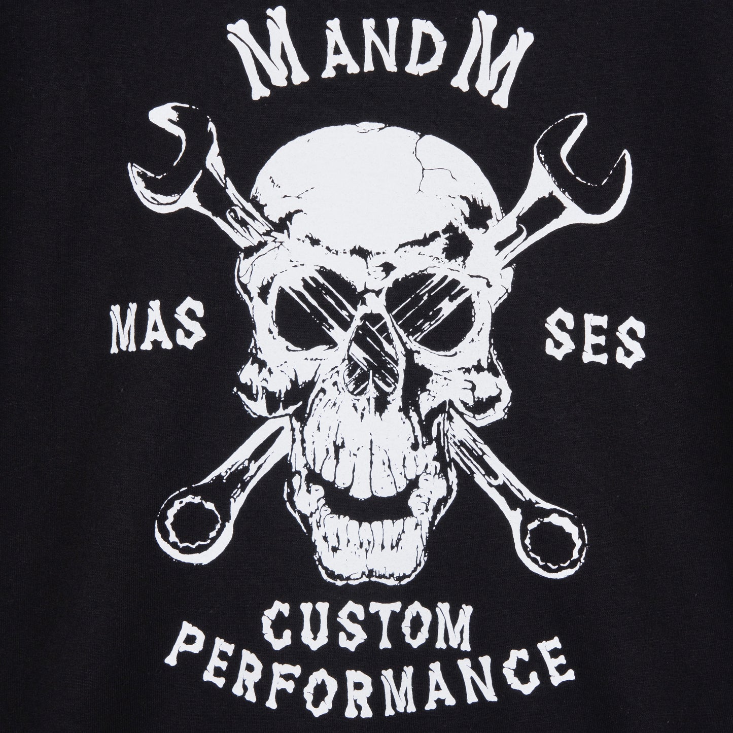 M&M×MASSES / T-SHIRT SKULL WRENCH
