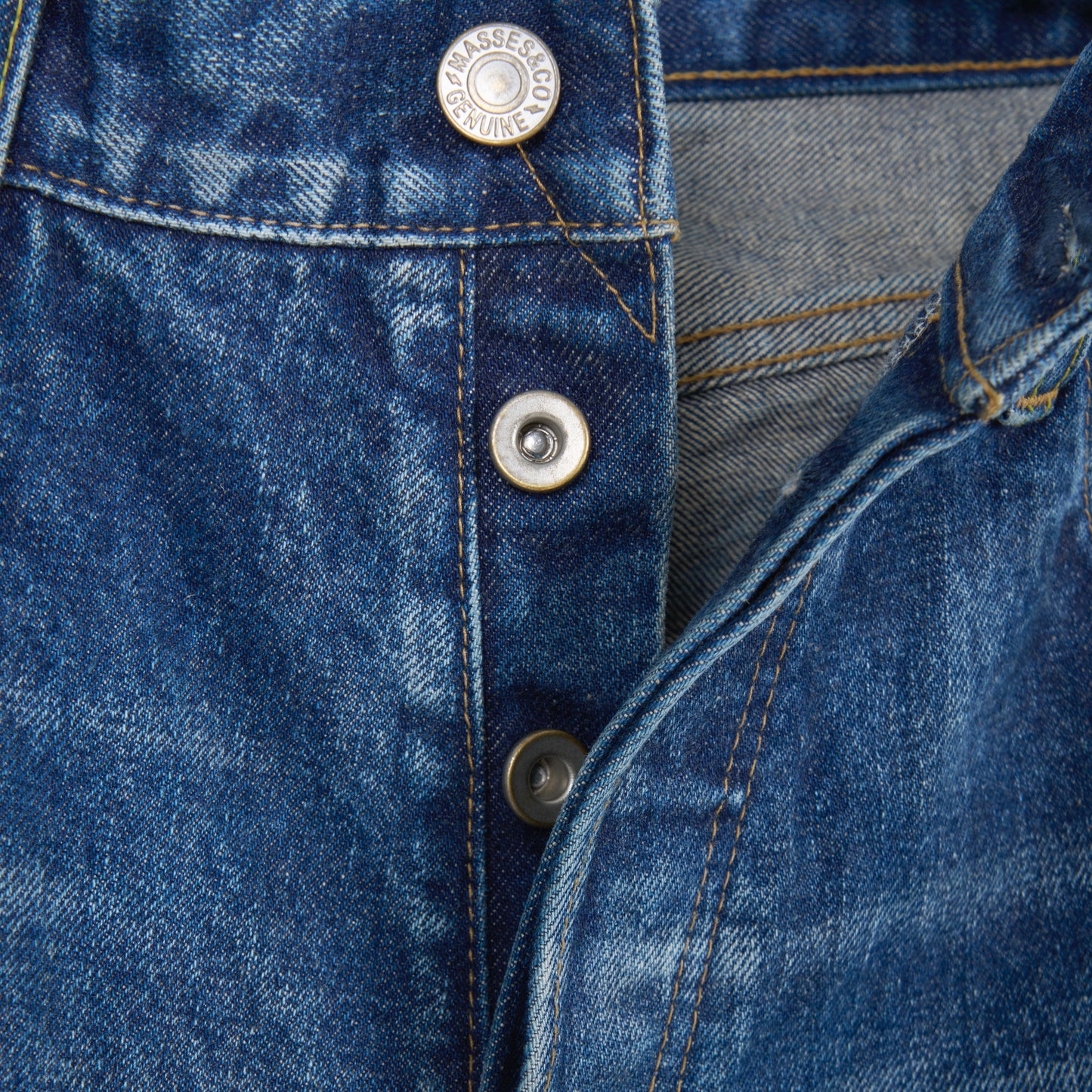 DENIM 5P PANTS H.WASH
